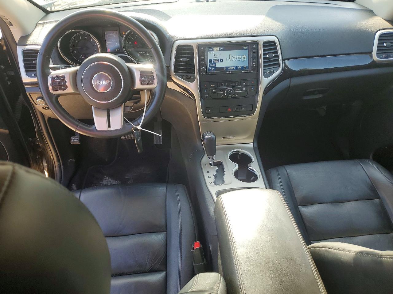 2012 Jeep Grand Cherokee Laredo Black vin: 1C4RJFAG9CC310749
