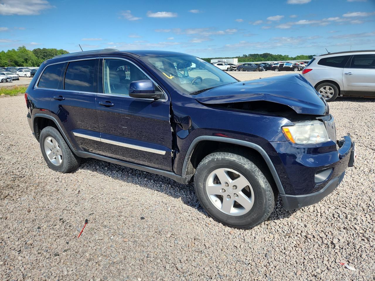 2012 Jeep Grand Cherokee Laredo Blue vin: 1C4RJFAG9CC332640