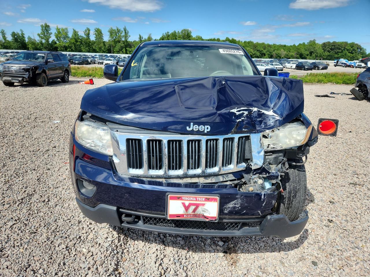 2012 Jeep Grand Cherokee Laredo Blue vin: 1C4RJFAG9CC332640