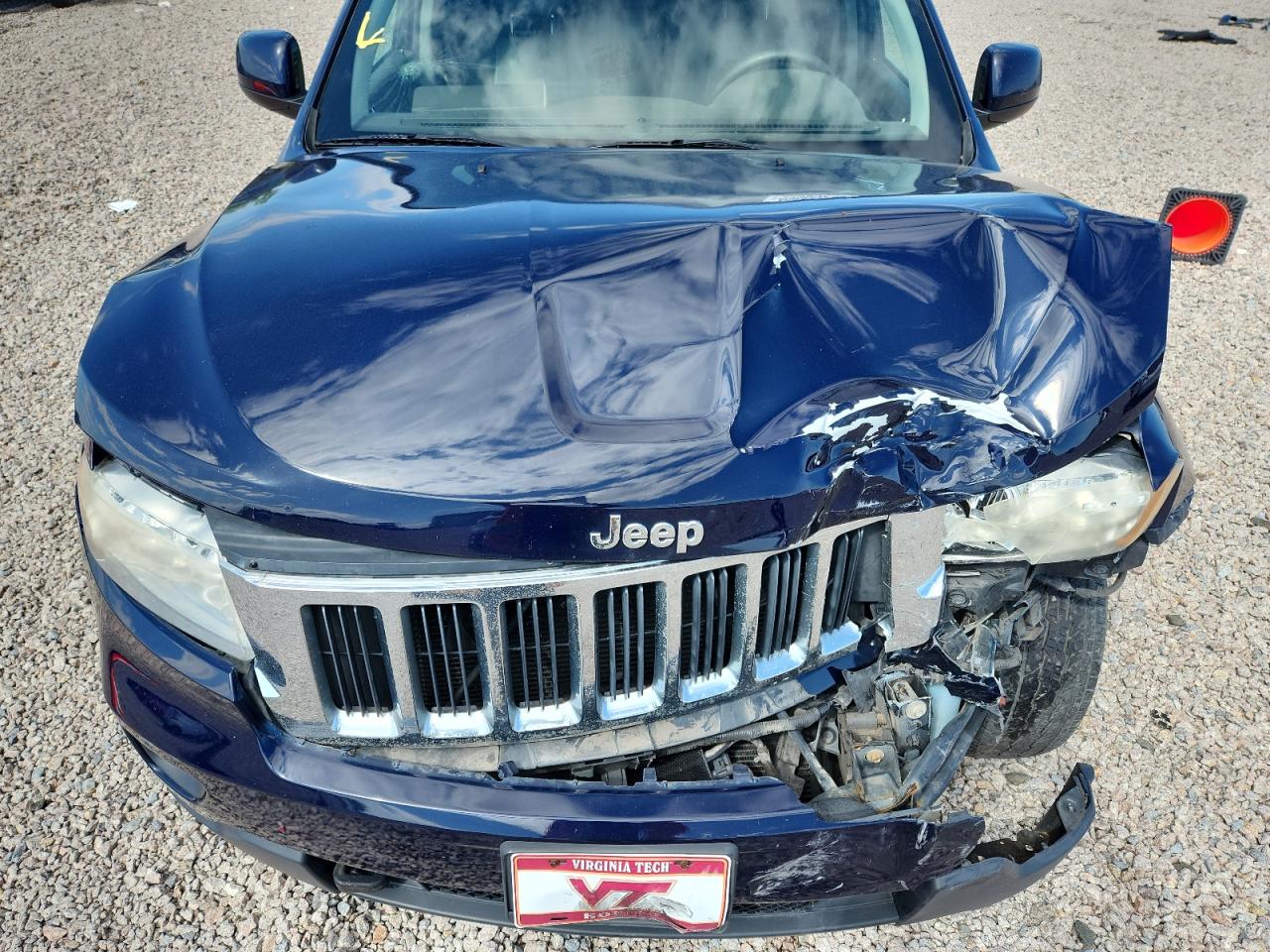 2012 Jeep Grand Cherokee Laredo Blue vin: 1C4RJFAG9CC332640