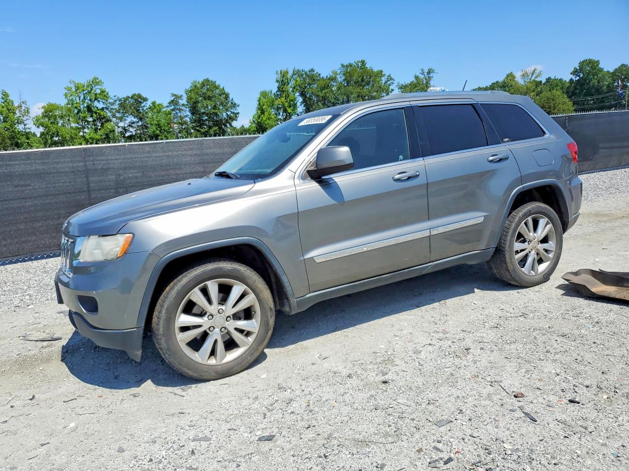 2013 Jeep Grand Cherokee Laredo Серый vin: 1C4RJFAG9DC571168