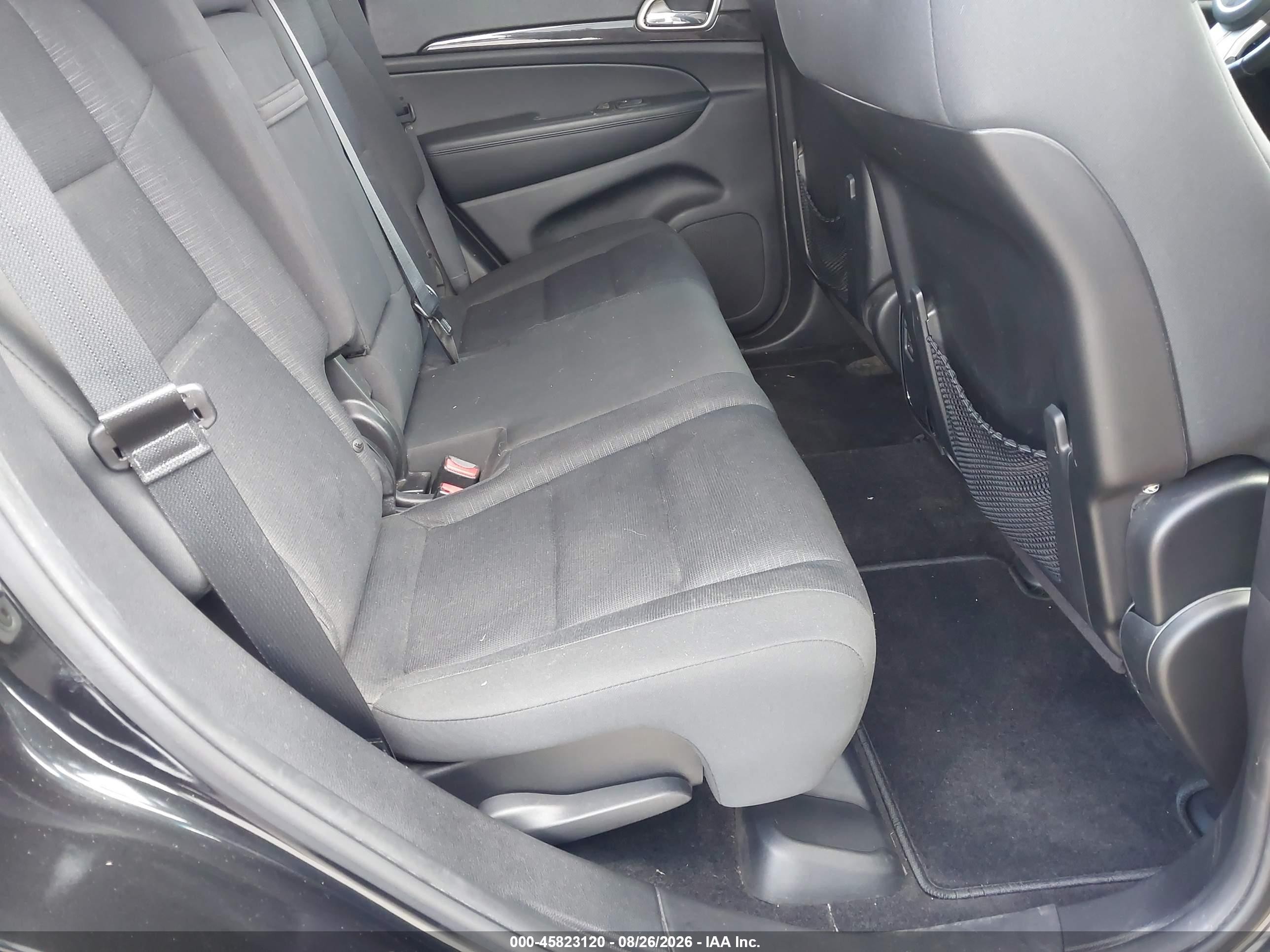 2013 Jeep Grand Cherokee Laredo Black vin: 1C4RJFAG9DC587189
