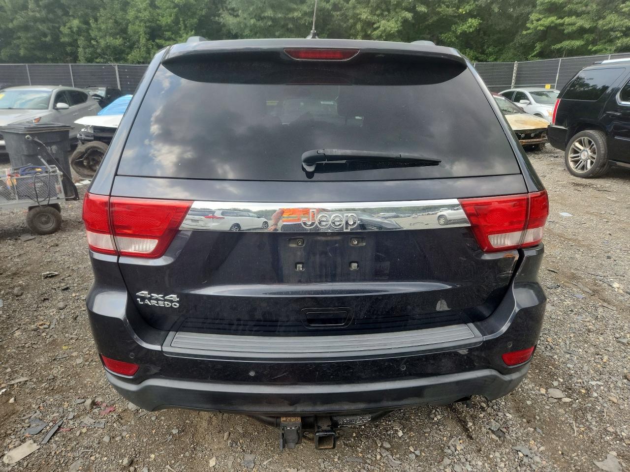 2013 Jeep Grand Cherokee Laredo Black vin: 1C4RJFAG9DC600099