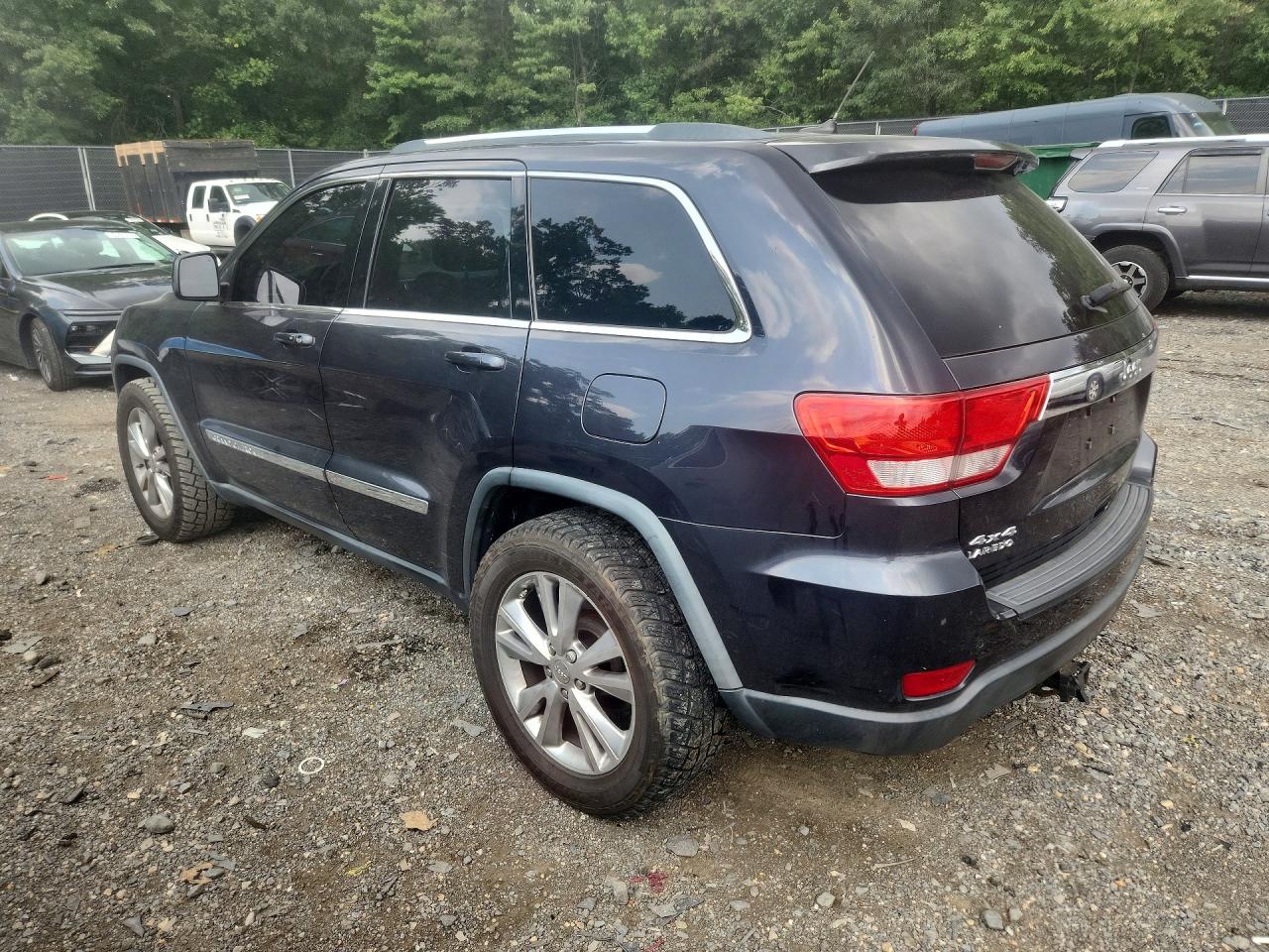 2013 Jeep Grand Cherokee Laredo Black vin: 1C4RJFAG9DC600099