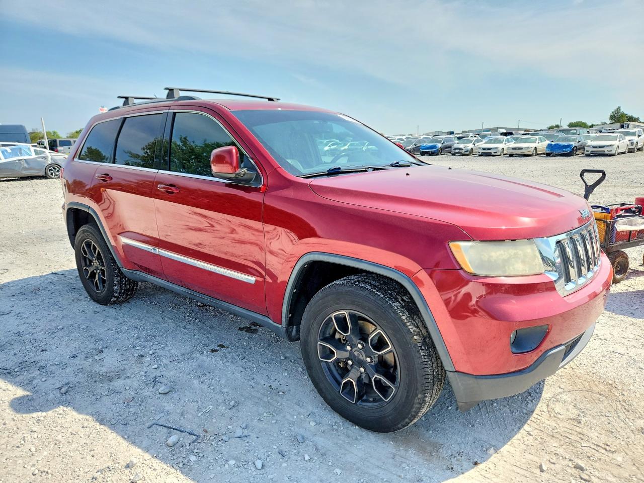 2013 Jeep Grand Cherokee Laredo Maroon vin: 1C4RJFAG9DC627139