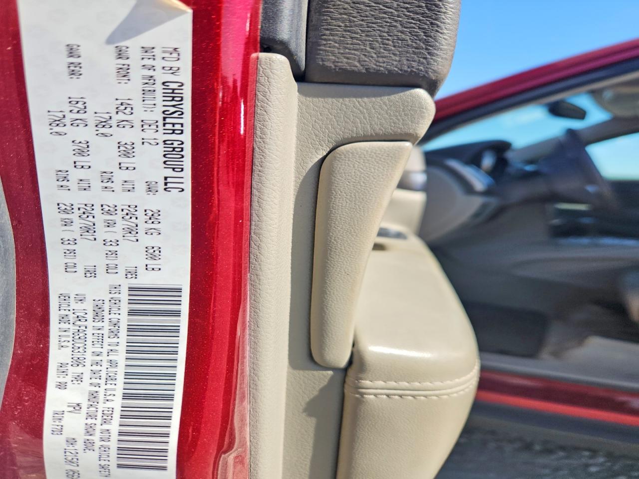 2013 Jeep Grand Cherokee Laredo Red vin: 1C4RJFAG9DC631806