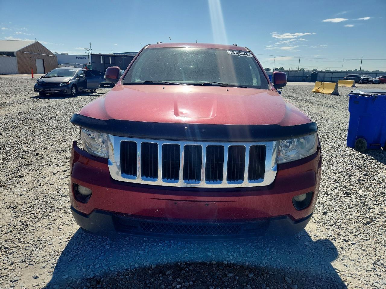 2013 Jeep Grand Cherokee Laredo Red vin: 1C4RJFAG9DC631806