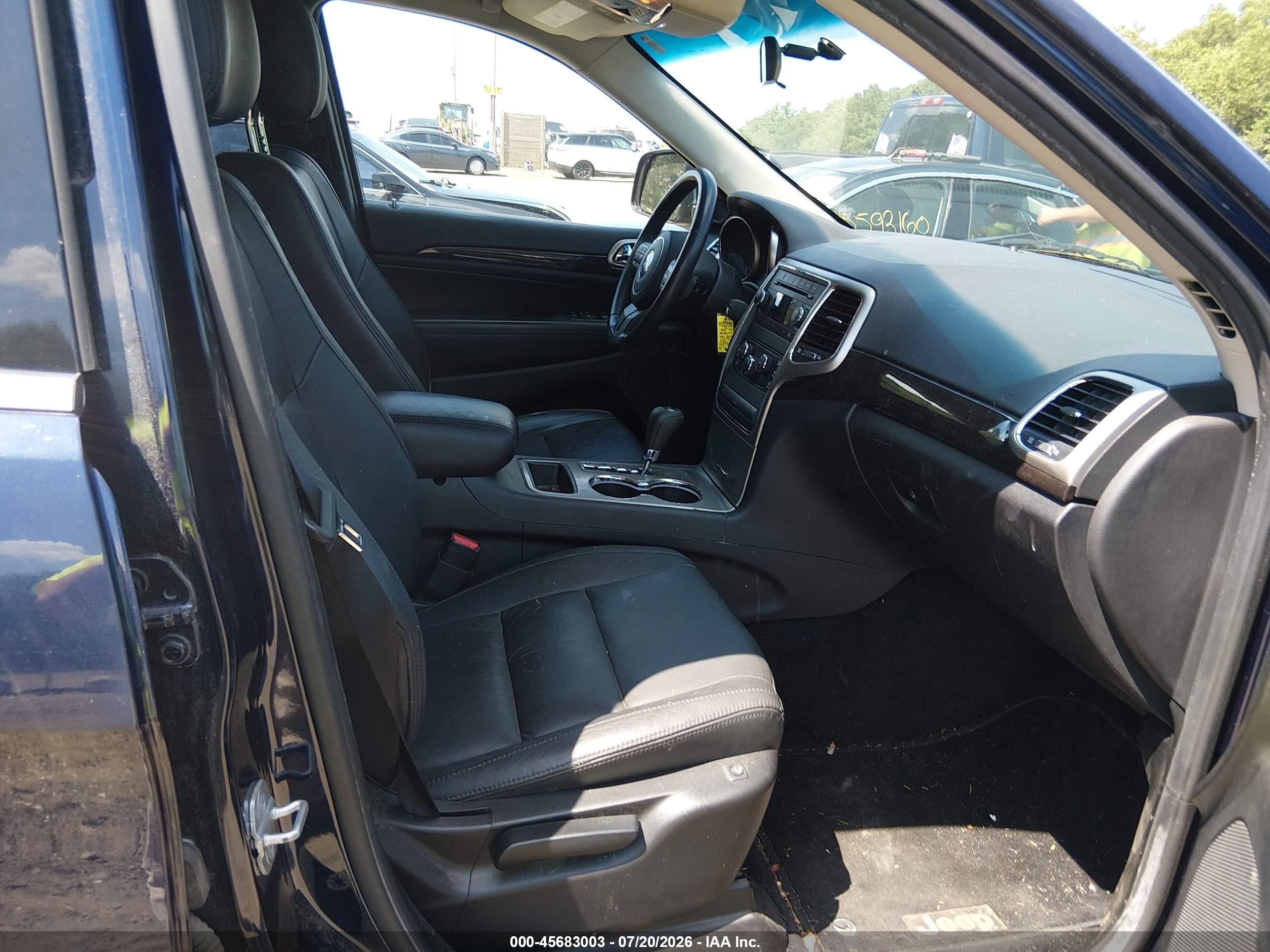 2013 Jeep Grand Cherokee Laredo Синий vin: 1C4RJFAG9DC634933
