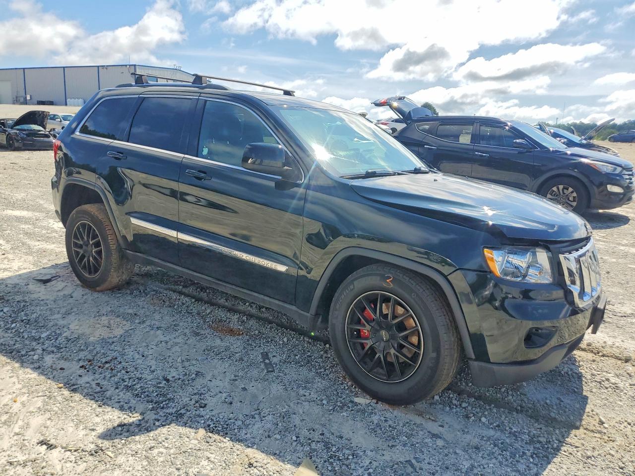 2013 Jeep Grand Cherokee Laredo Black vin: 1C4RJFAG9DC635872