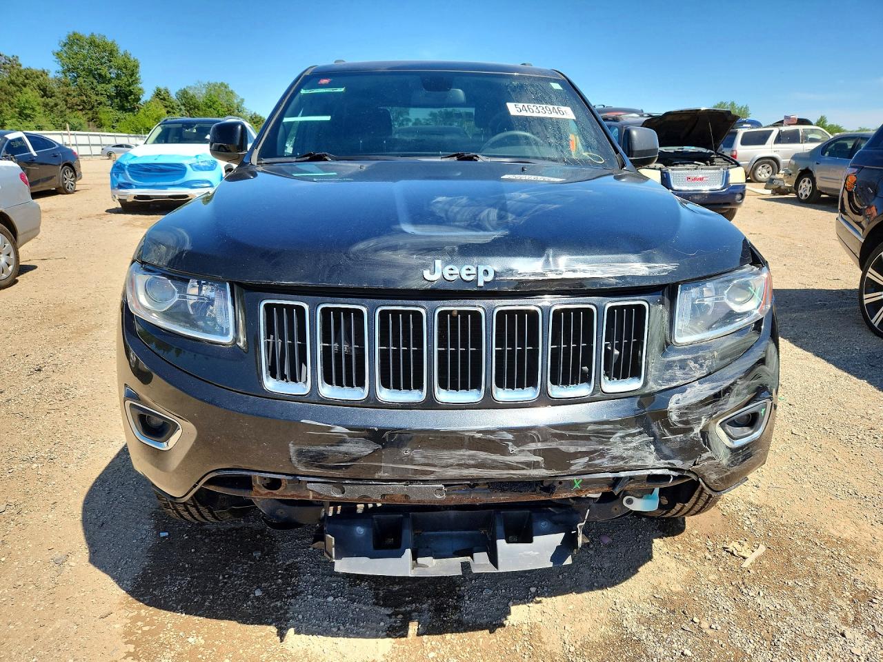 2014 Jeep Grand Cherokee Laredo Black vin: 1C4RJFAG9EC183875