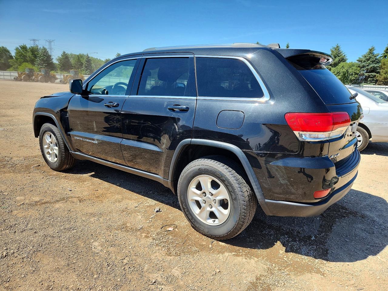 2014 Jeep Grand Cherokee Laredo Black vin: 1C4RJFAG9EC183875