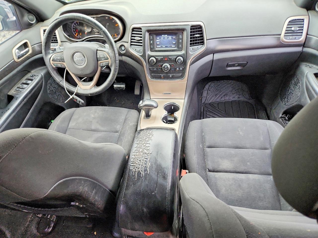2014 Jeep Grand Cherokee Laredo Black vin: 1C4RJFAG9EC242522