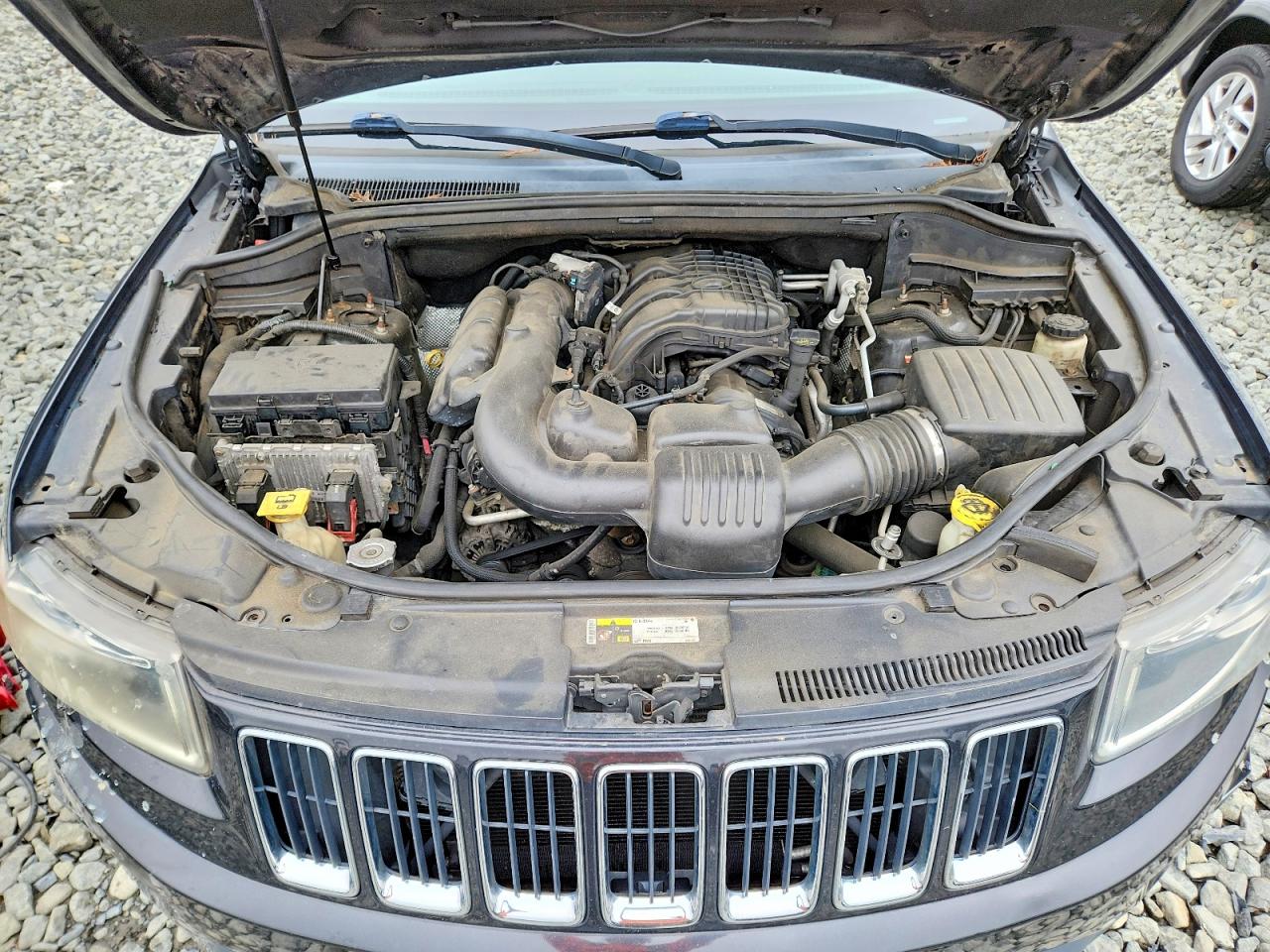 2014 Jeep Grand Cherokee Laredo Black vin: 1C4RJFAG9EC242522