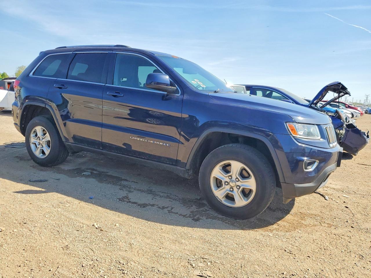2014 Jeep Grand Cherokee Laredo Blue vin: 1C4RJFAG9EC280834