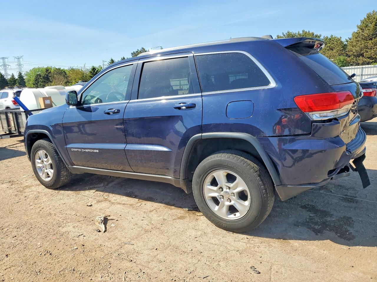 2014 Jeep Grand Cherokee Laredo Blue vin: 1C4RJFAG9EC280834