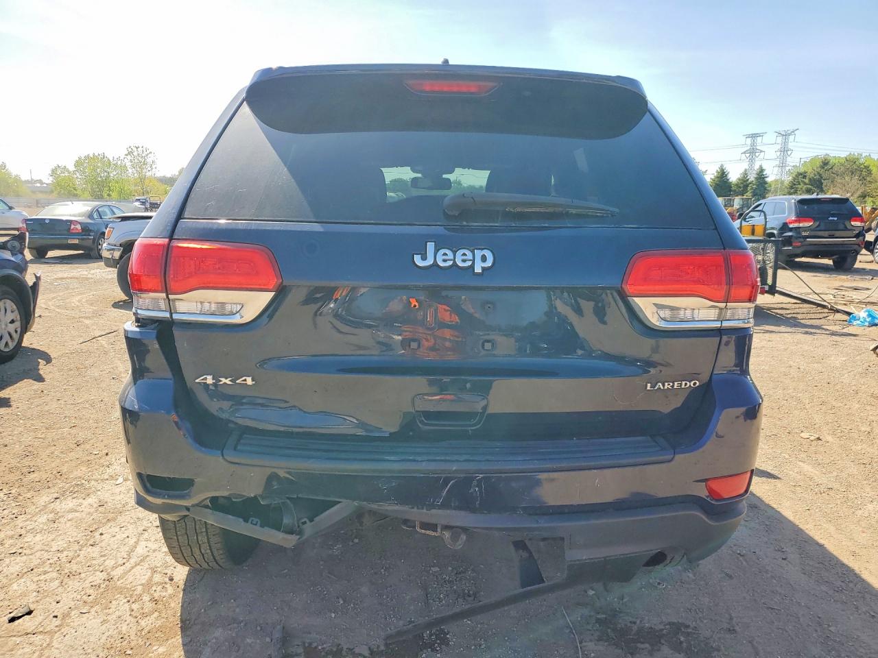 2014 Jeep Grand Cherokee Laredo Blue vin: 1C4RJFAG9EC280834