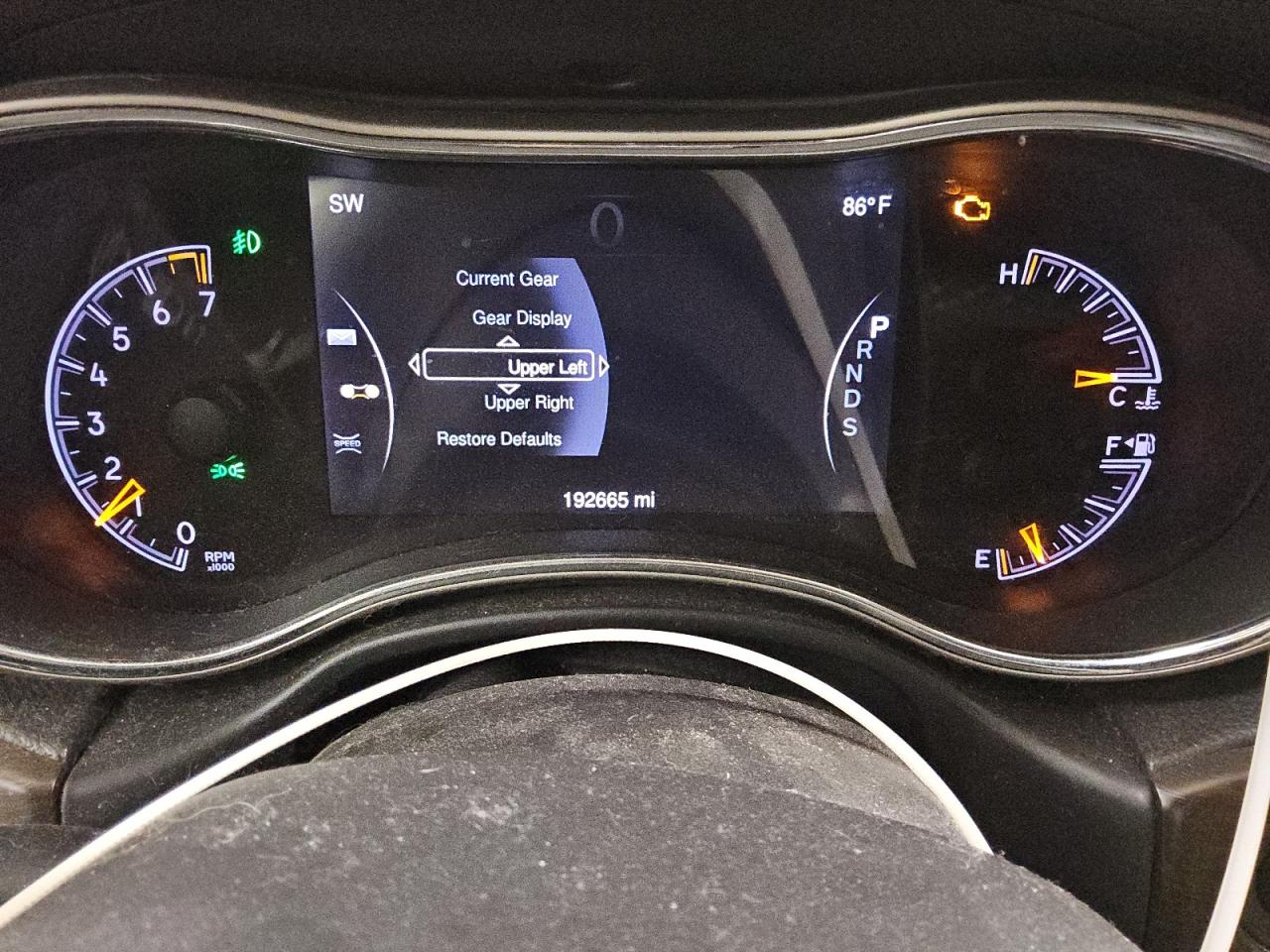 2014 Jeep Grand Cherokee Laredo Silver vin: 1C4RJFAG9EC310611 Damage: Warning Light - Engine, On, Unacceptable