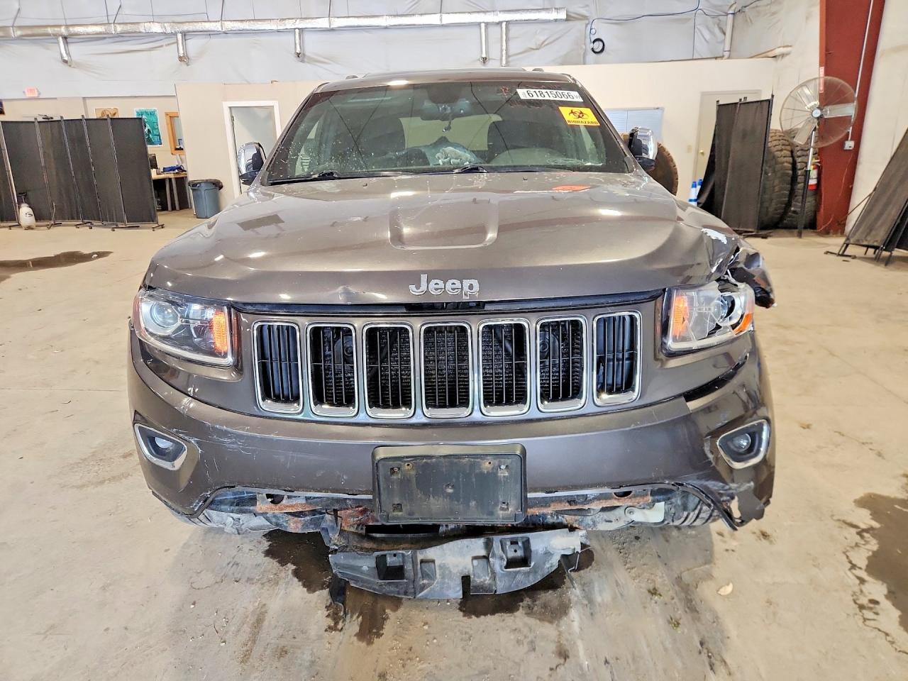 2014 Jeep Grand Cherokee Laredo Серый vin: 1C4RJFAG9EC314920