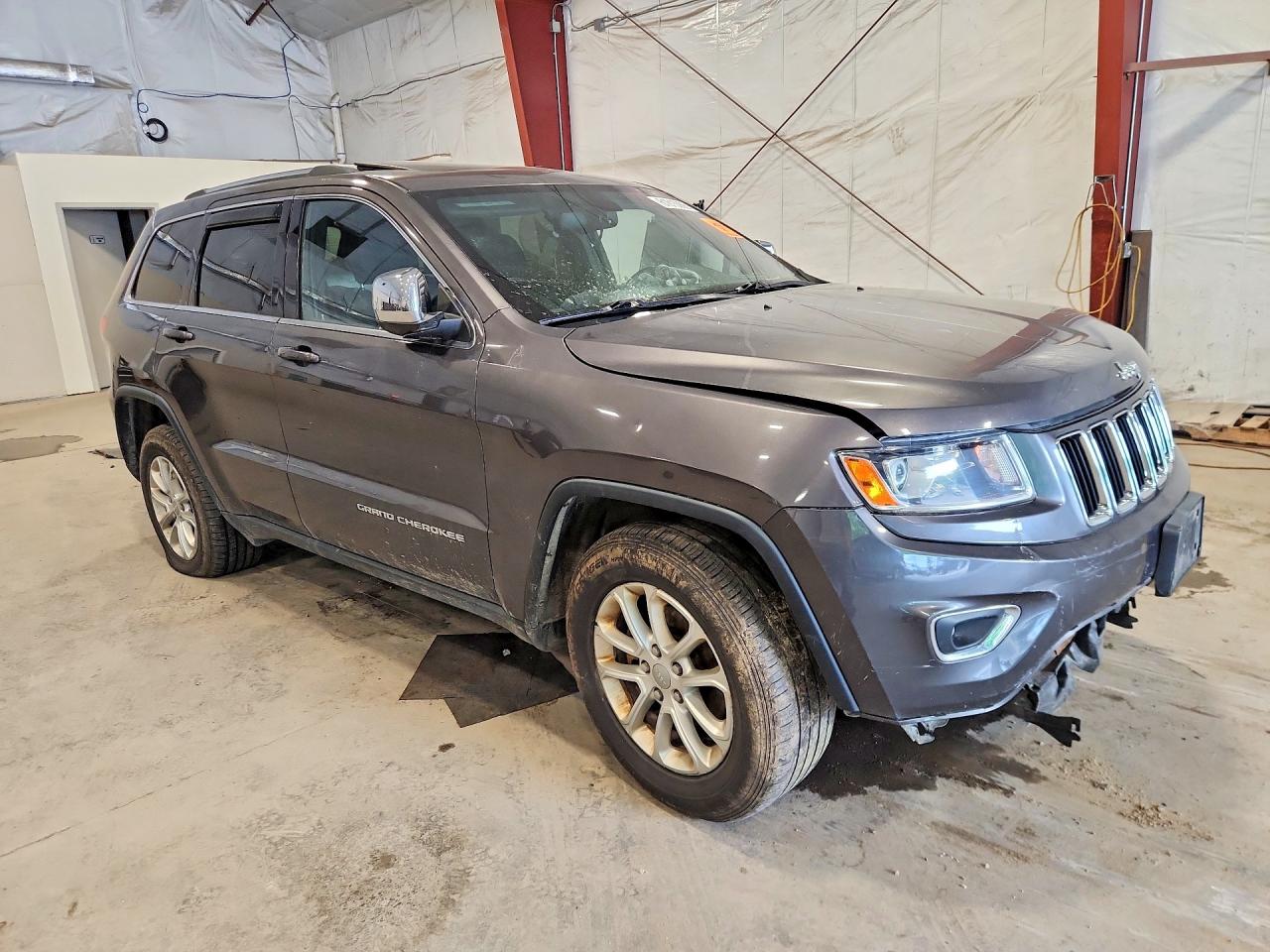 2014 Jeep Grand Cherokee Laredo Серый vin: 1C4RJFAG9EC314920