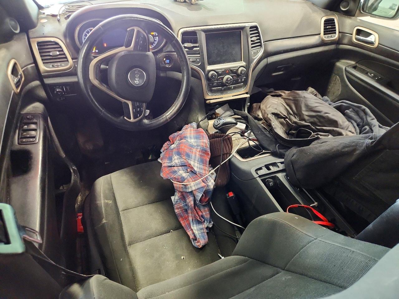 2014 Jeep Grand Cherokee Laredo Серый vin: 1C4RJFAG9EC314920
