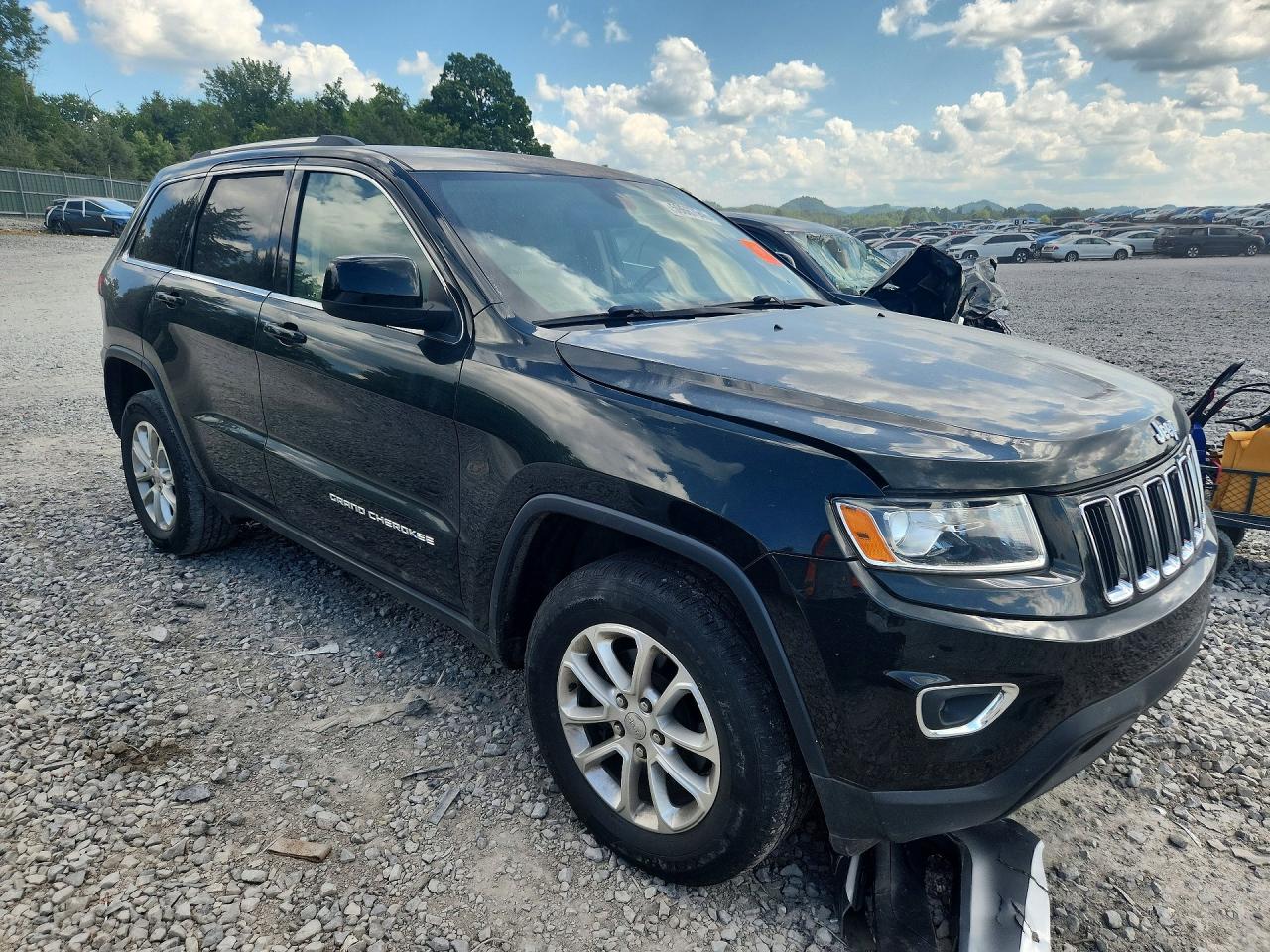 2014 Jeep Grand Cherokee Laredo Black vin: 1C4RJFAG9EC413740