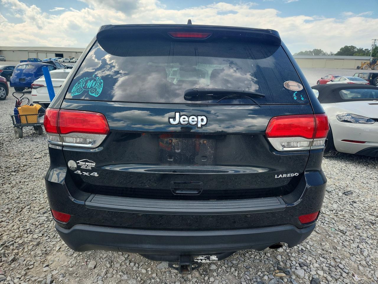 2014 Jeep Grand Cherokee Laredo Black vin: 1C4RJFAG9EC413740
