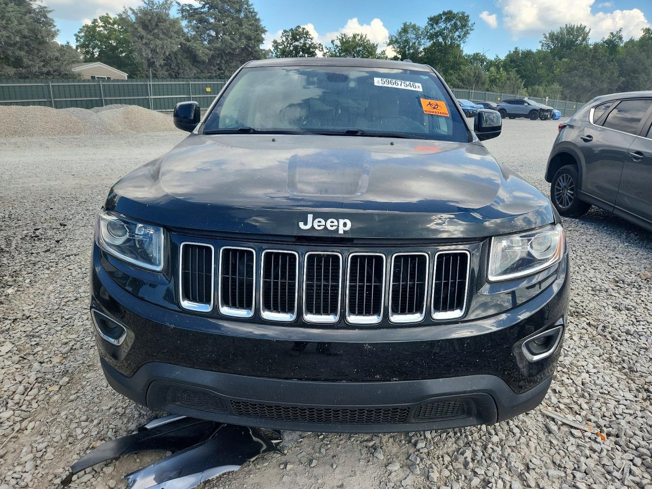 2014 Jeep Grand Cherokee Laredo Black vin: 1C4RJFAG9EC413740