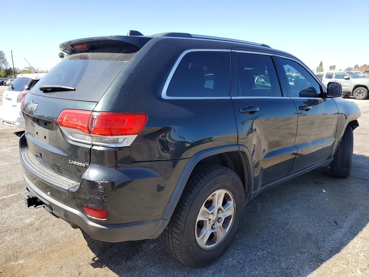 2014 Jeep Grand Cherokee Laredo Black vin: 1C4RJFAG9EC421675