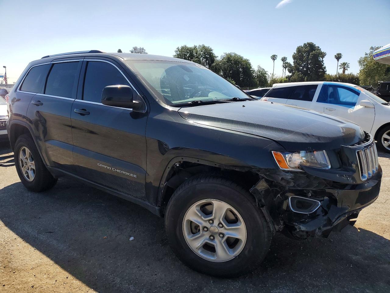 2014 Jeep Grand Cherokee Laredo Black vin: 1C4RJFAG9EC421675