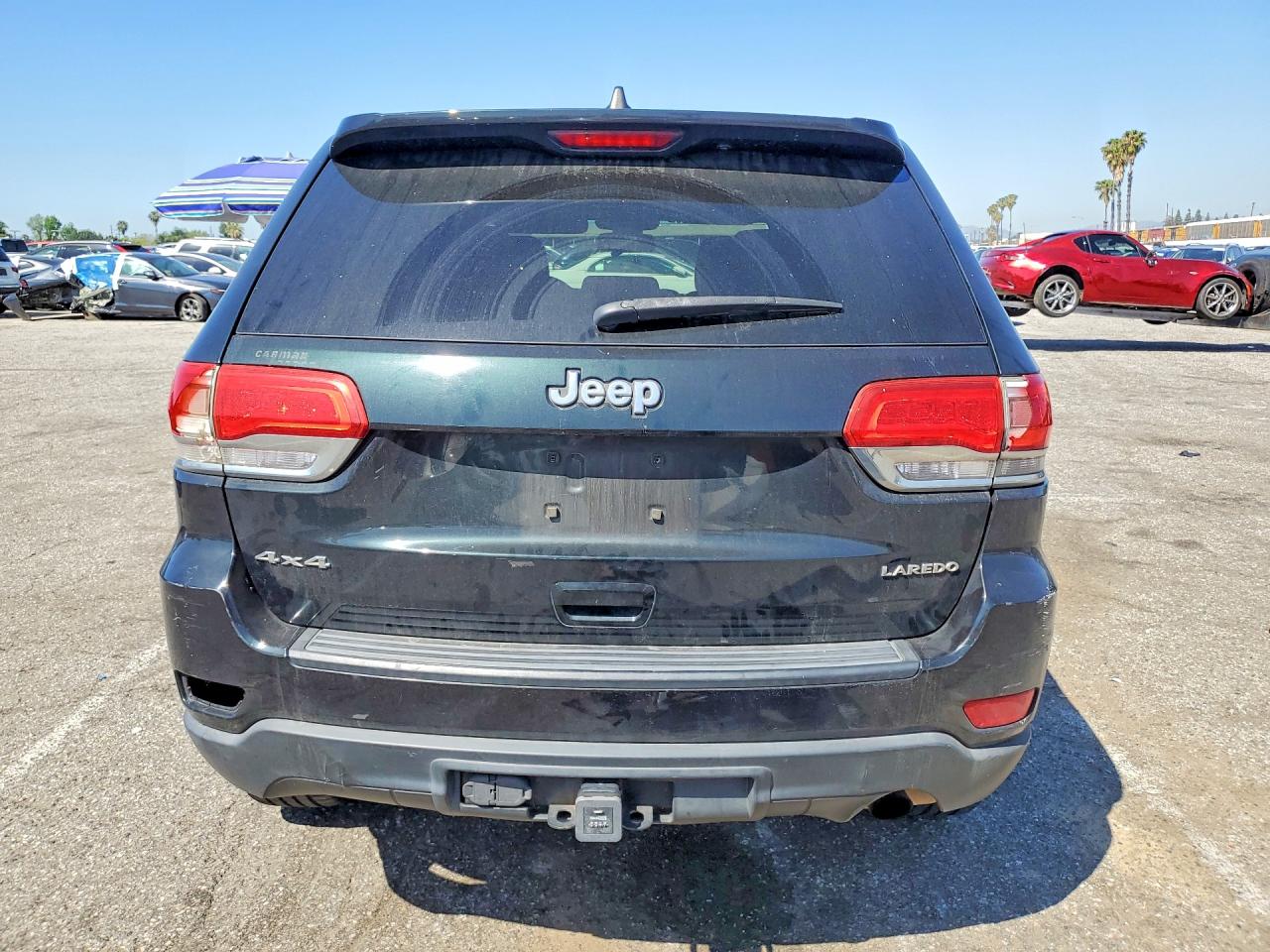 2014 Jeep Grand Cherokee Laredo Black vin: 1C4RJFAG9EC421675