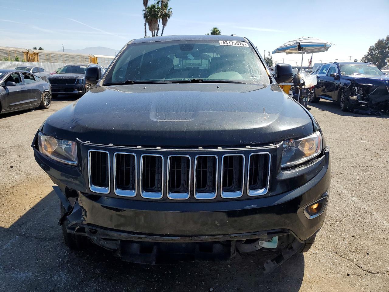 2014 Jeep Grand Cherokee Laredo Black vin: 1C4RJFAG9EC421675