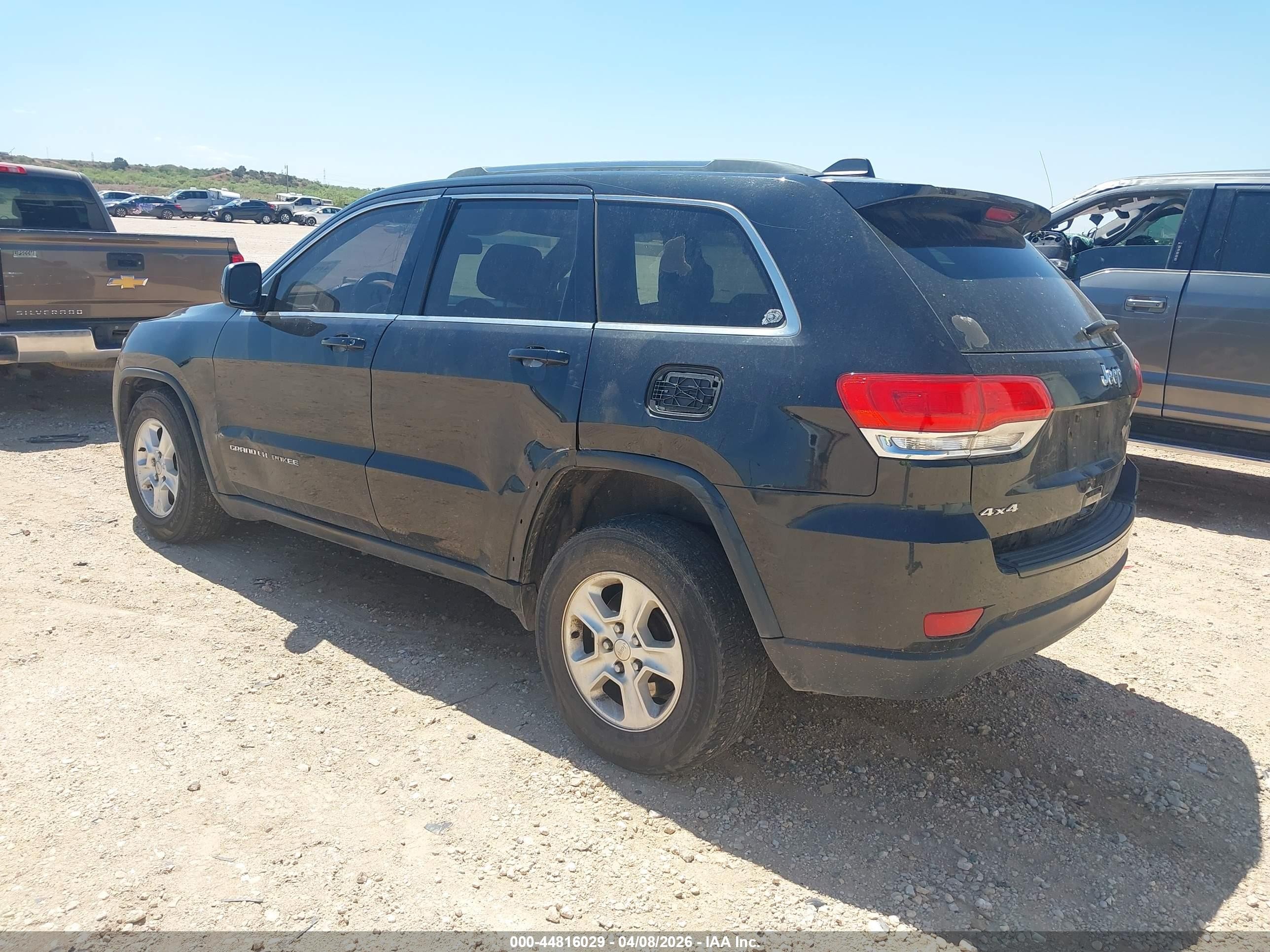 2014 Jeep Grand Cherokee Laredo Black vin: 1C4RJFAG9EC440047