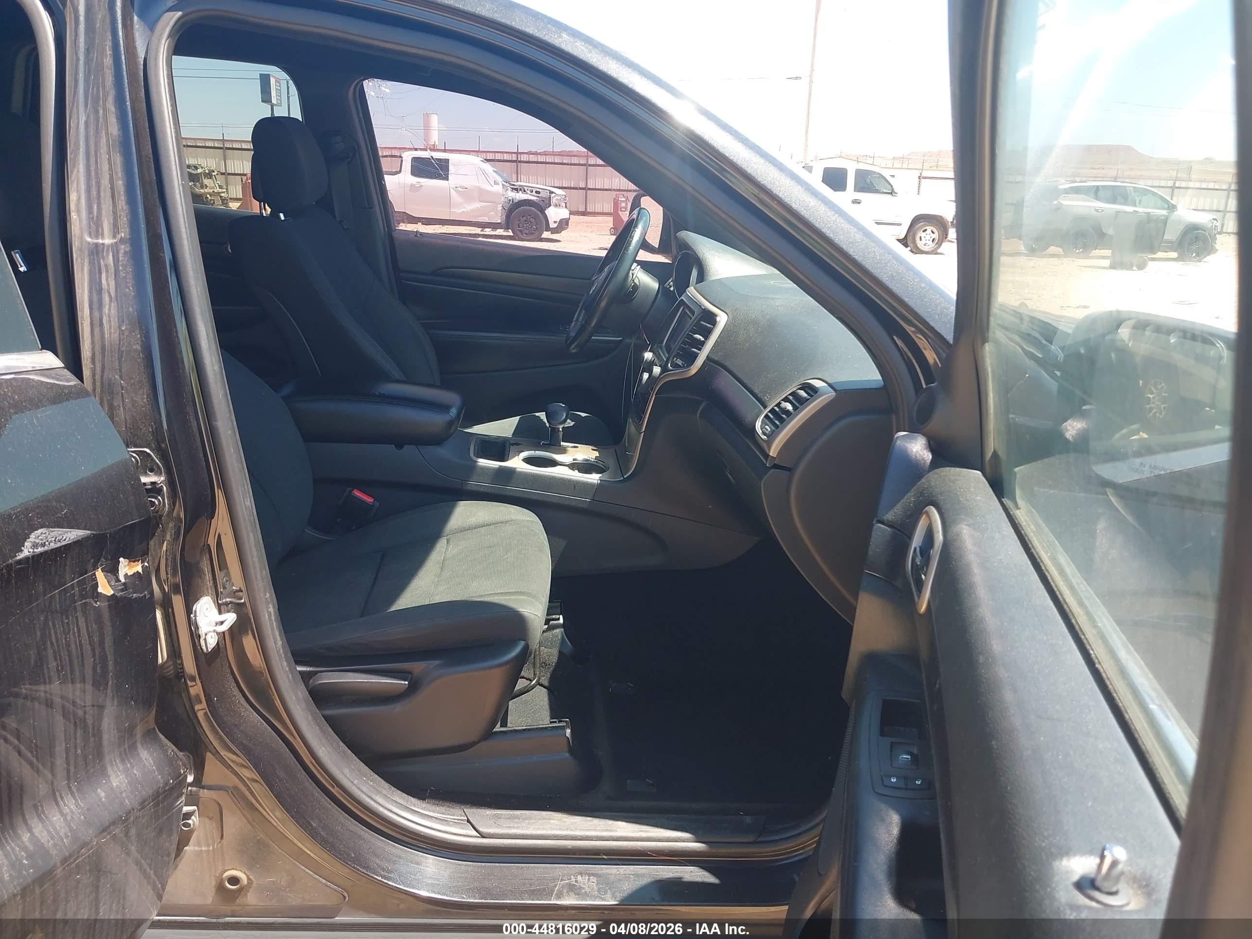 2014 Jeep Grand Cherokee Laredo Black vin: 1C4RJFAG9EC440047
