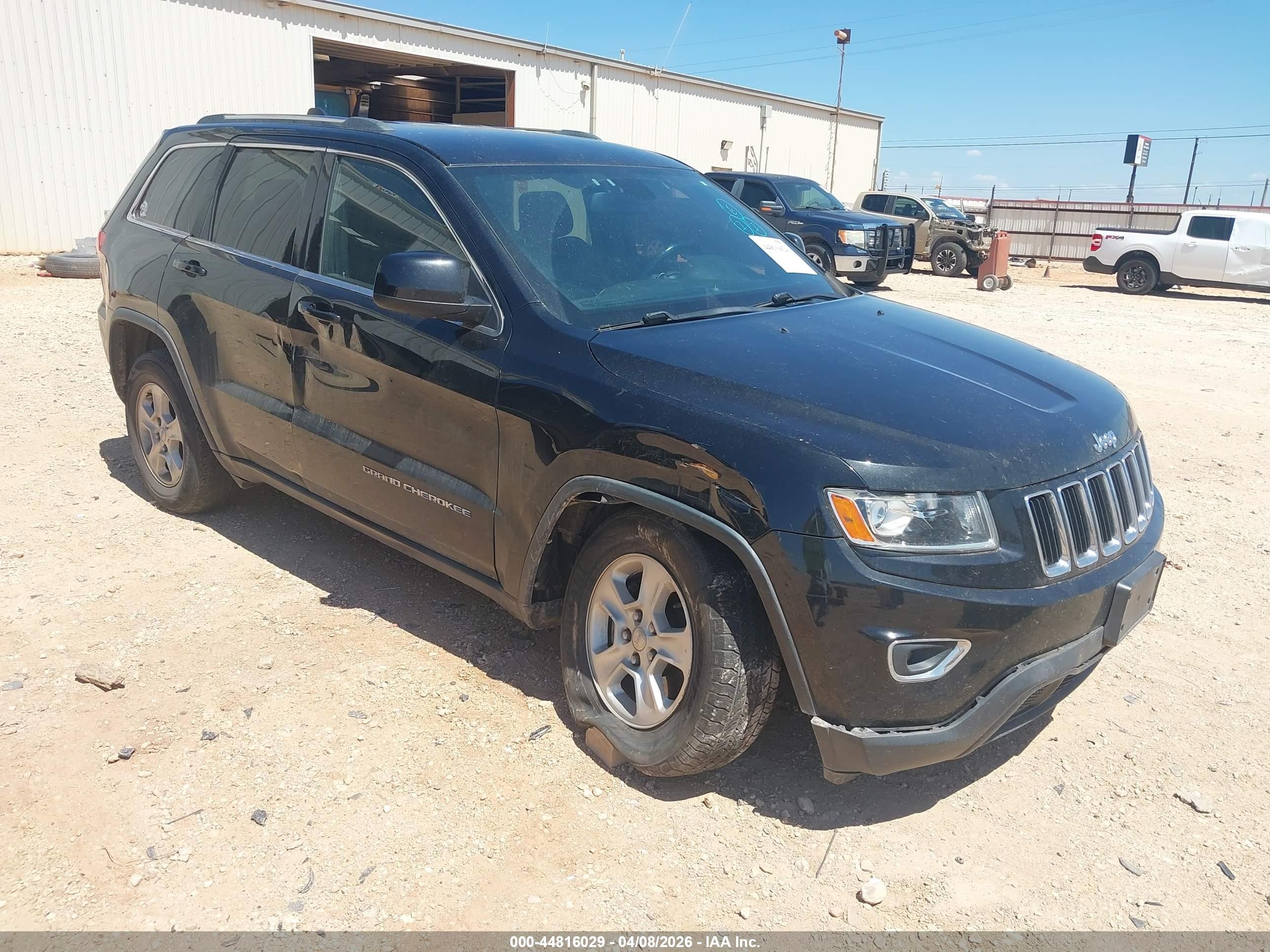 2014 Jeep Grand Cherokee Laredo Black vin: 1C4RJFAG9EC440047