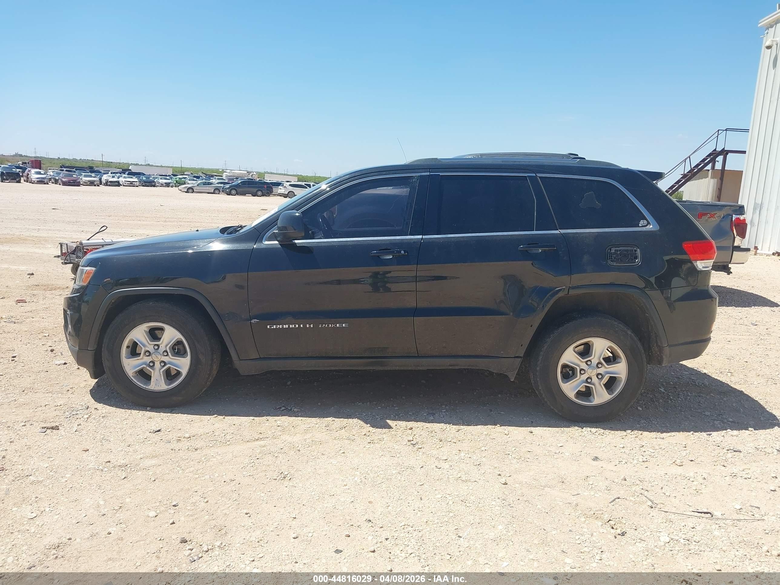 2014 Jeep Grand Cherokee Laredo Black vin: 1C4RJFAG9EC440047