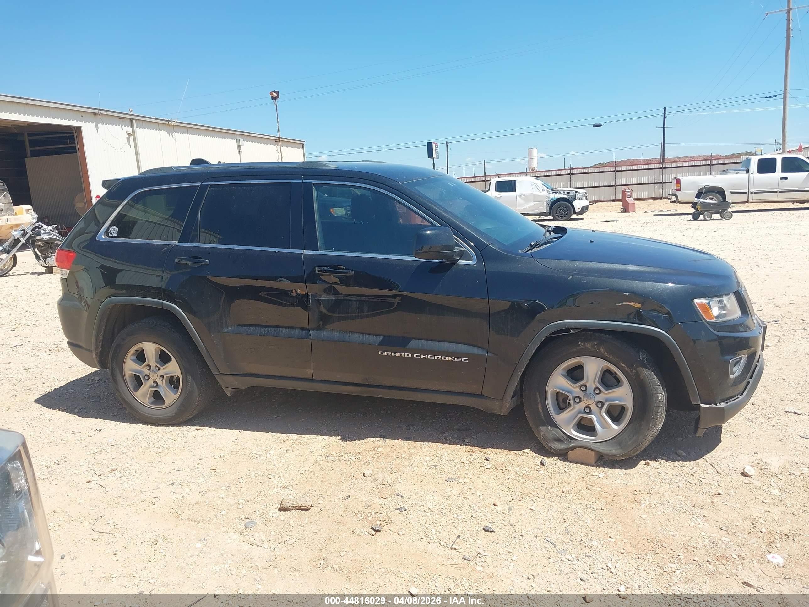 2014 Jeep Grand Cherokee Laredo Black vin: 1C4RJFAG9EC440047