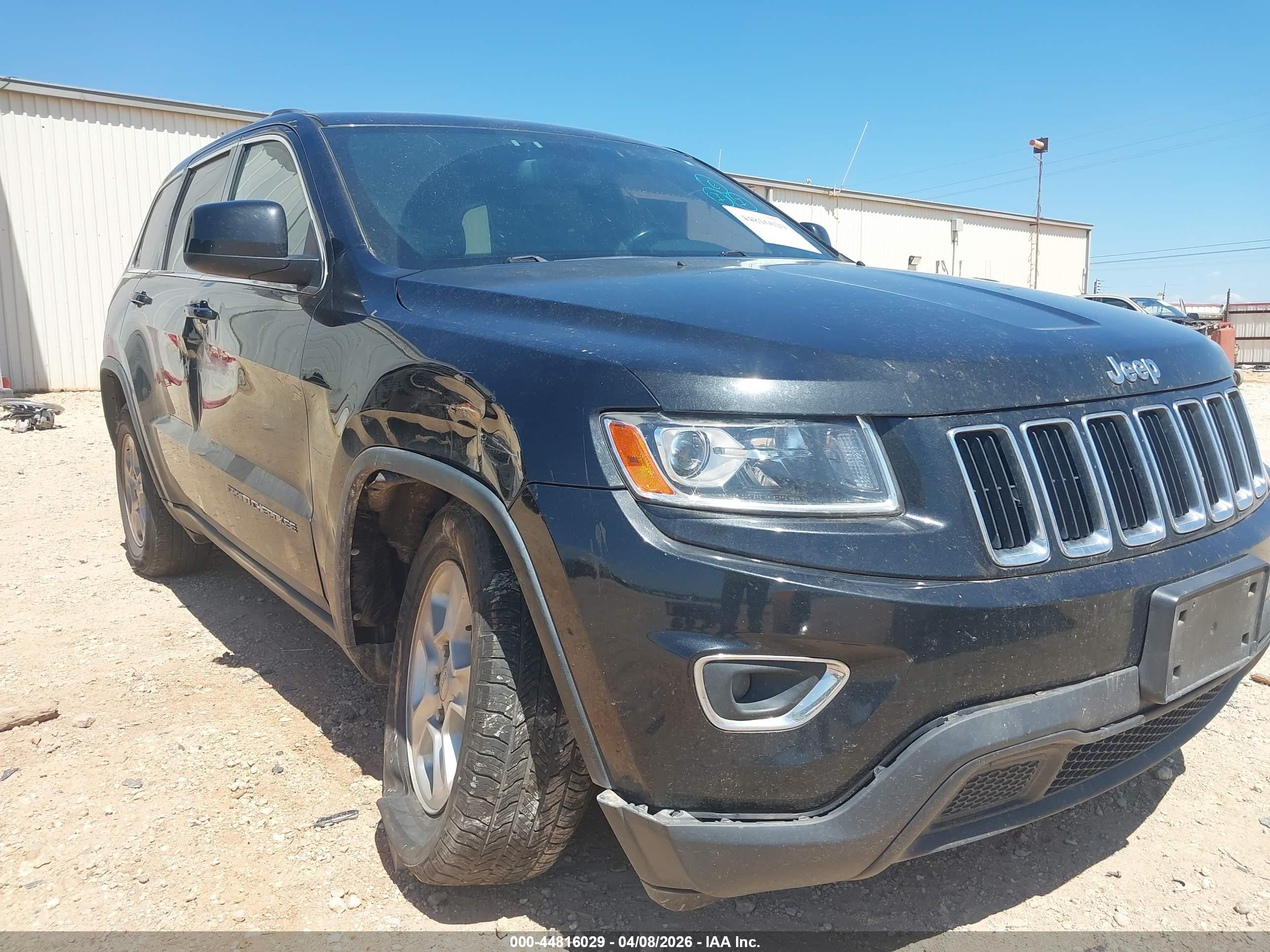 2014 Jeep Grand Cherokee Laredo Black vin: 1C4RJFAG9EC440047