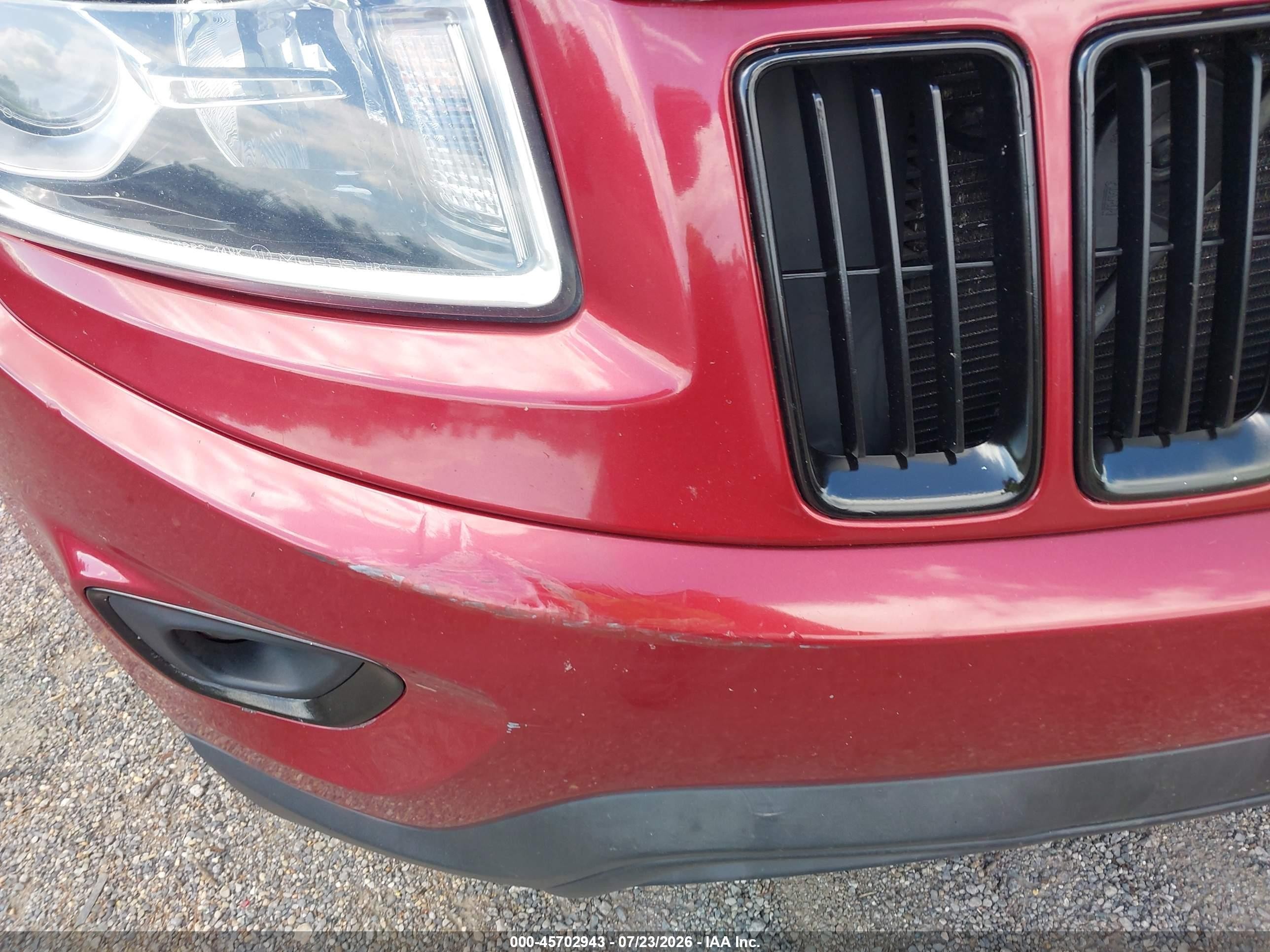 2014 Jeep Grand Cherokee Laredo Maroon vin: 1C4RJFAG9EC466244