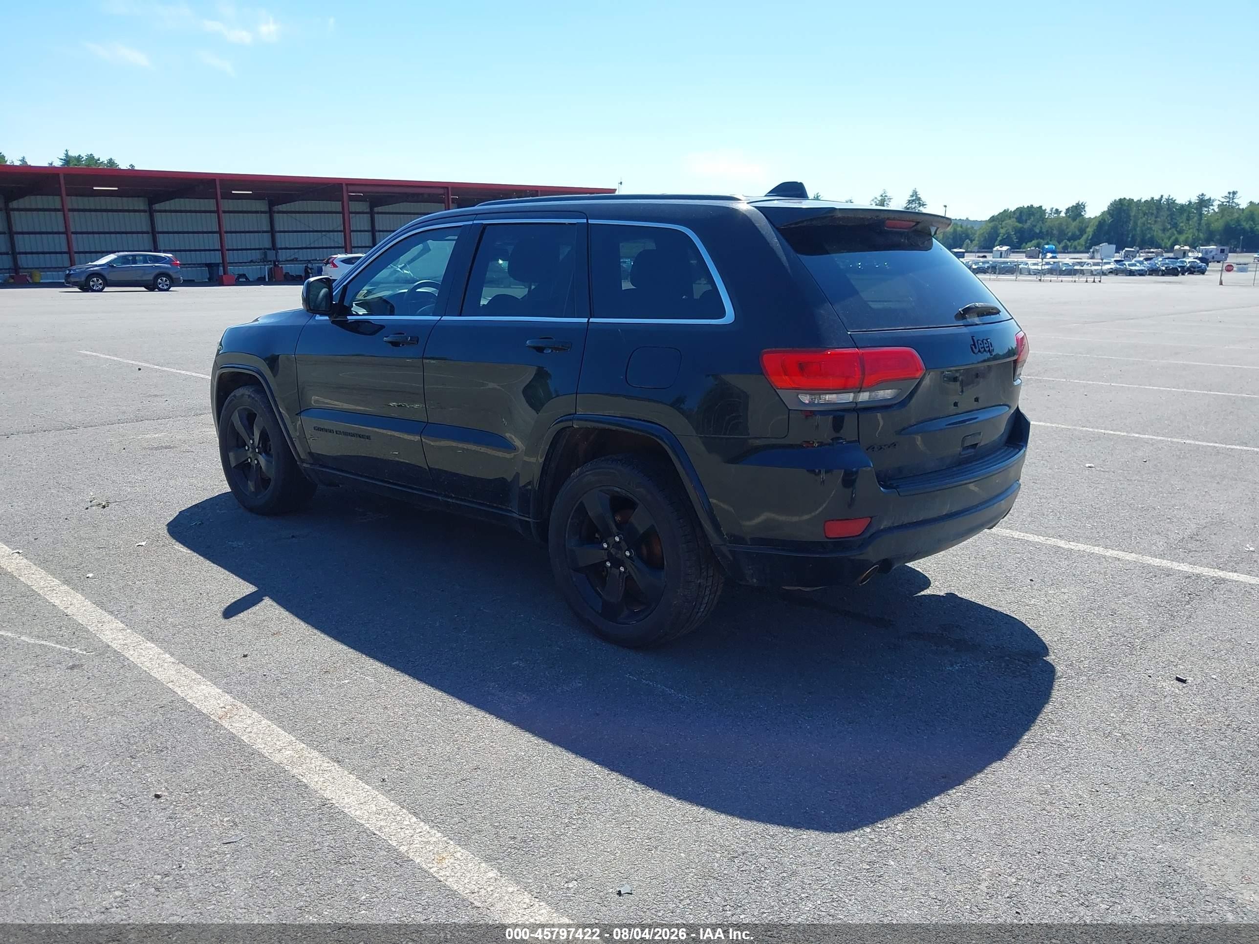 2014 Jeep Grand Cherokee Altitude Black vin: 1C4RJFAG9EC527317