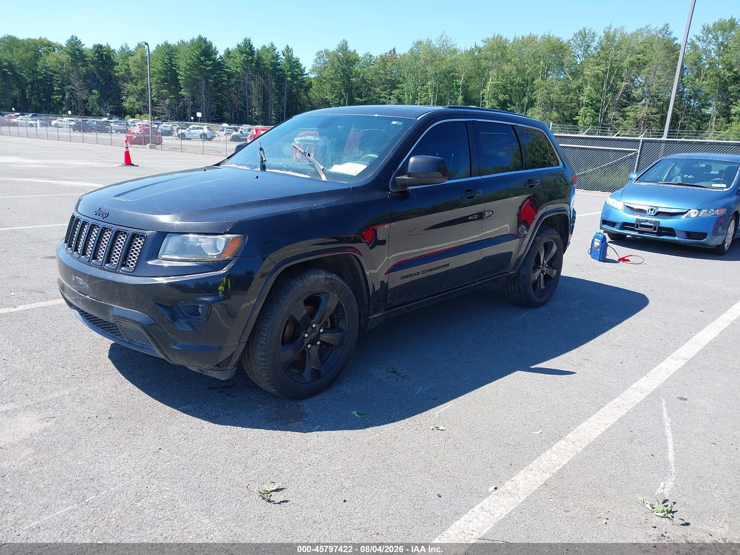 2014 Jeep Grand Cherokee Altitude Black vin: 1C4RJFAG9EC527317