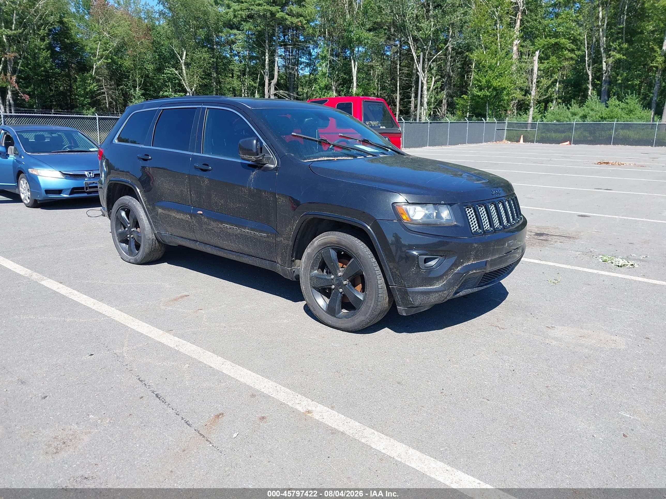 2014 Jeep Grand Cherokee Altitude Black vin: 1C4RJFAG9EC527317