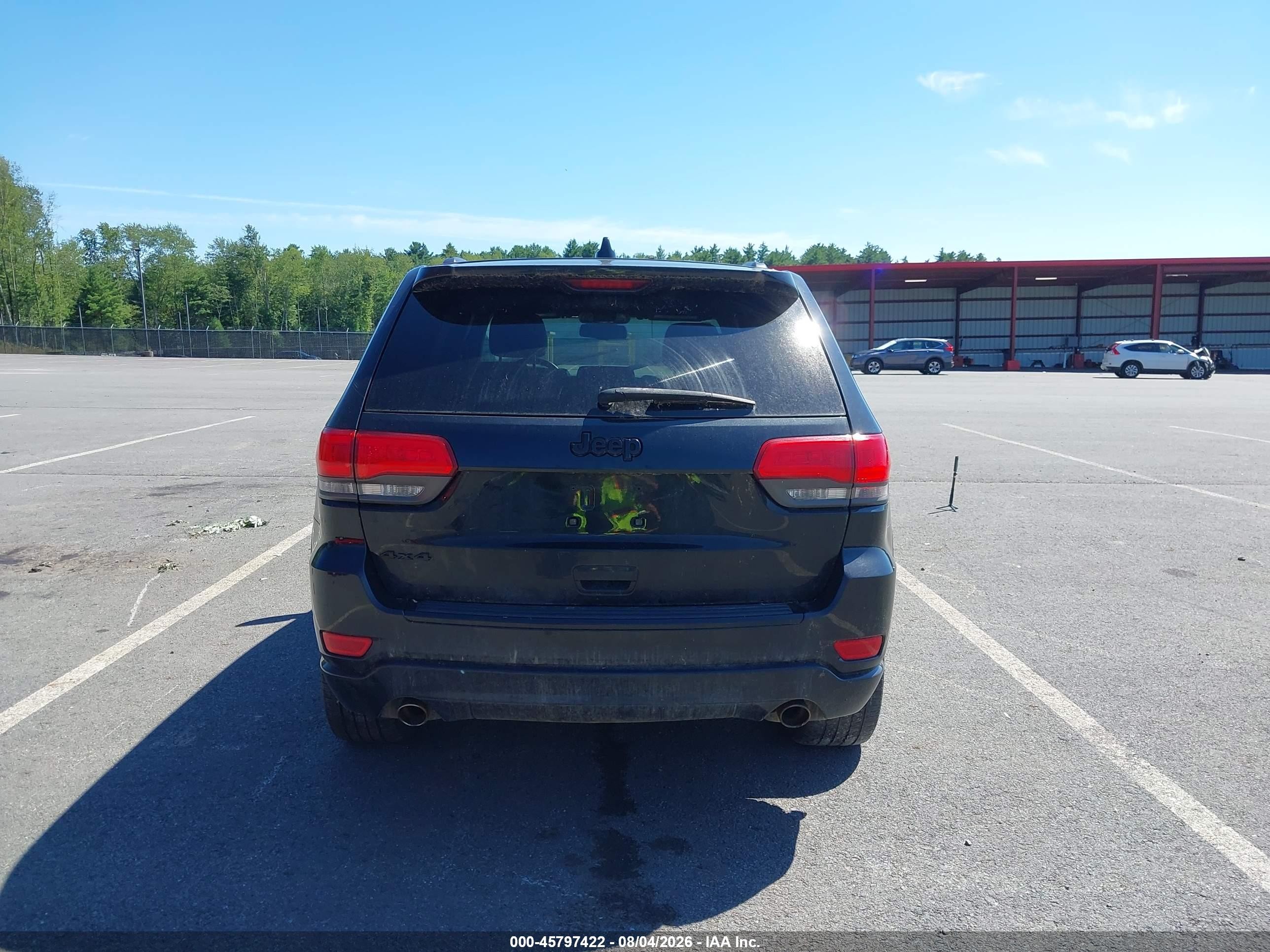 2014 Jeep Grand Cherokee Altitude Black vin: 1C4RJFAG9EC527317