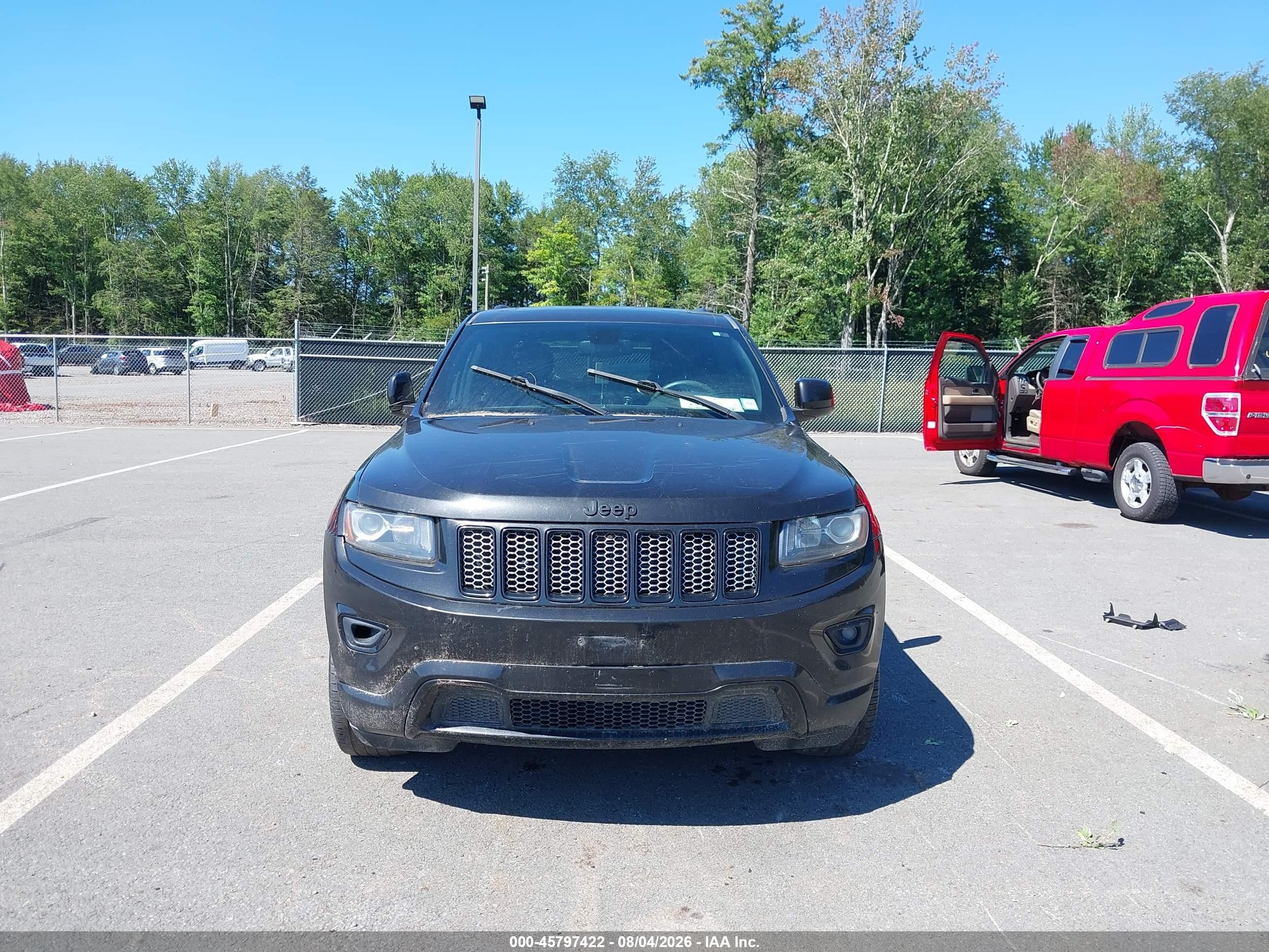 2014 Jeep Grand Cherokee Altitude Black vin: 1C4RJFAG9EC527317
