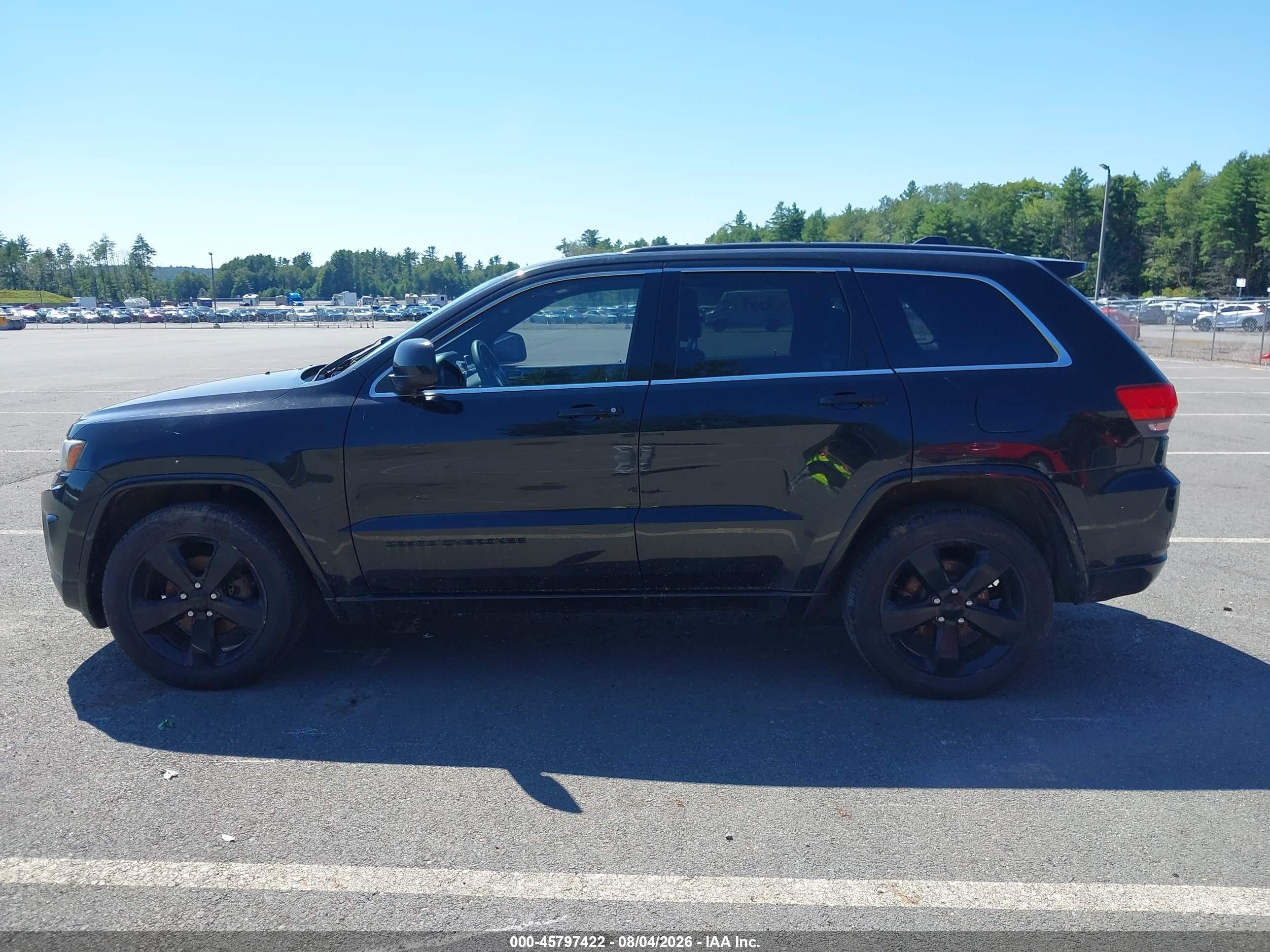 2014 Jeep Grand Cherokee Altitude Black vin: 1C4RJFAG9EC527317