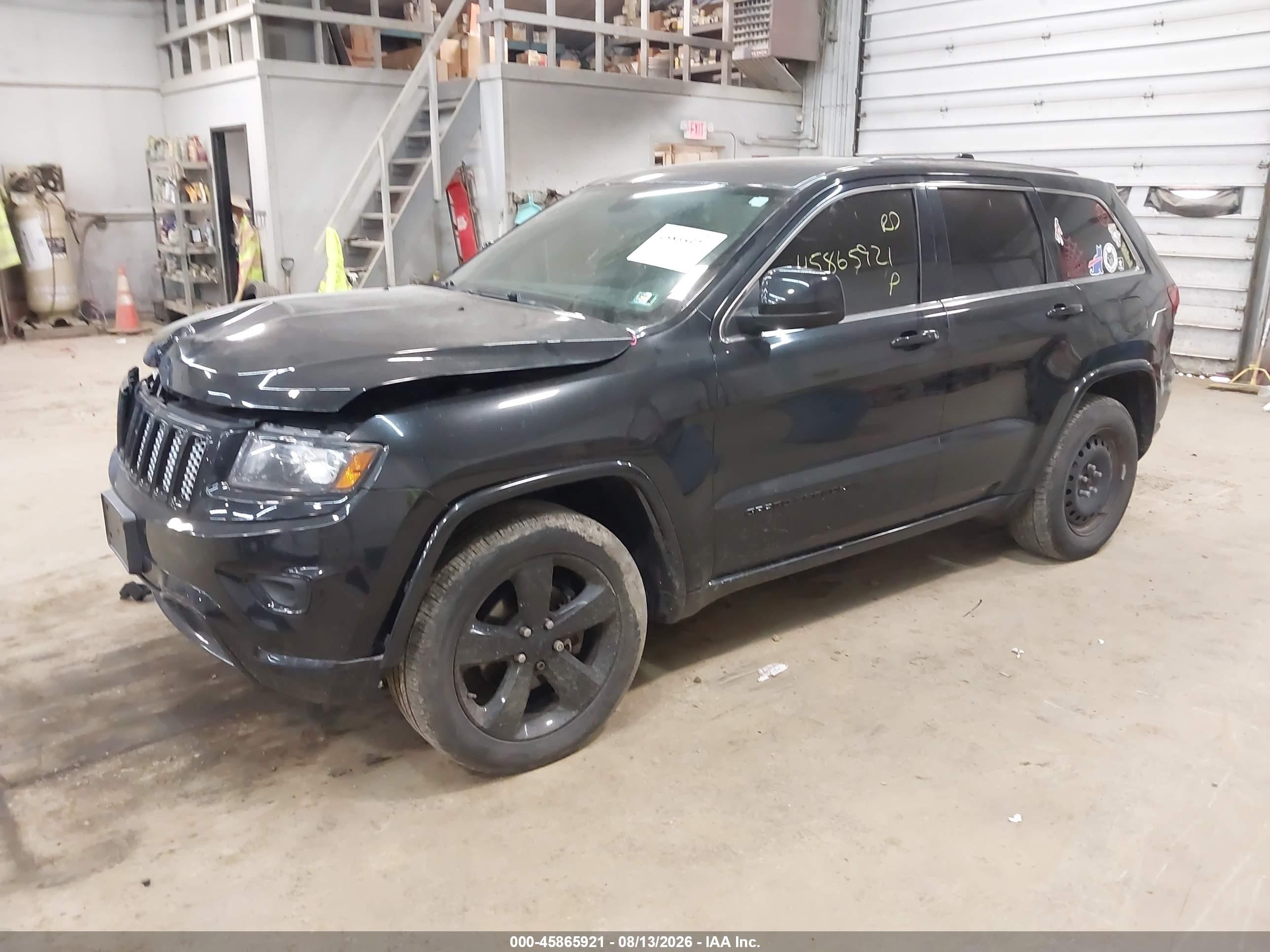 2014 Jeep Grand Cherokee Altitude Black vin: 1C4RJFAG9EC531898