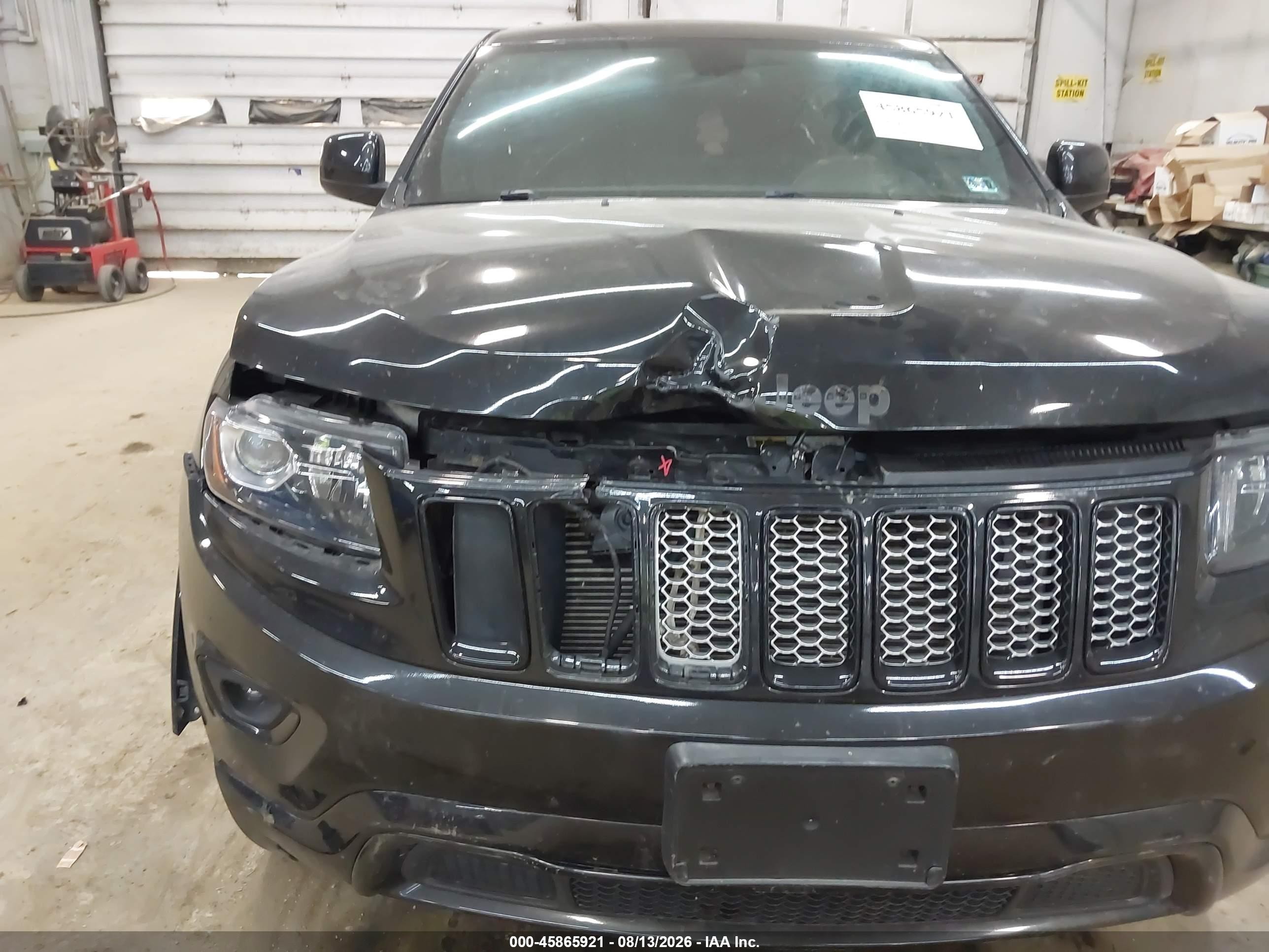 2014 Jeep Grand Cherokee Altitude Black vin: 1C4RJFAG9EC531898