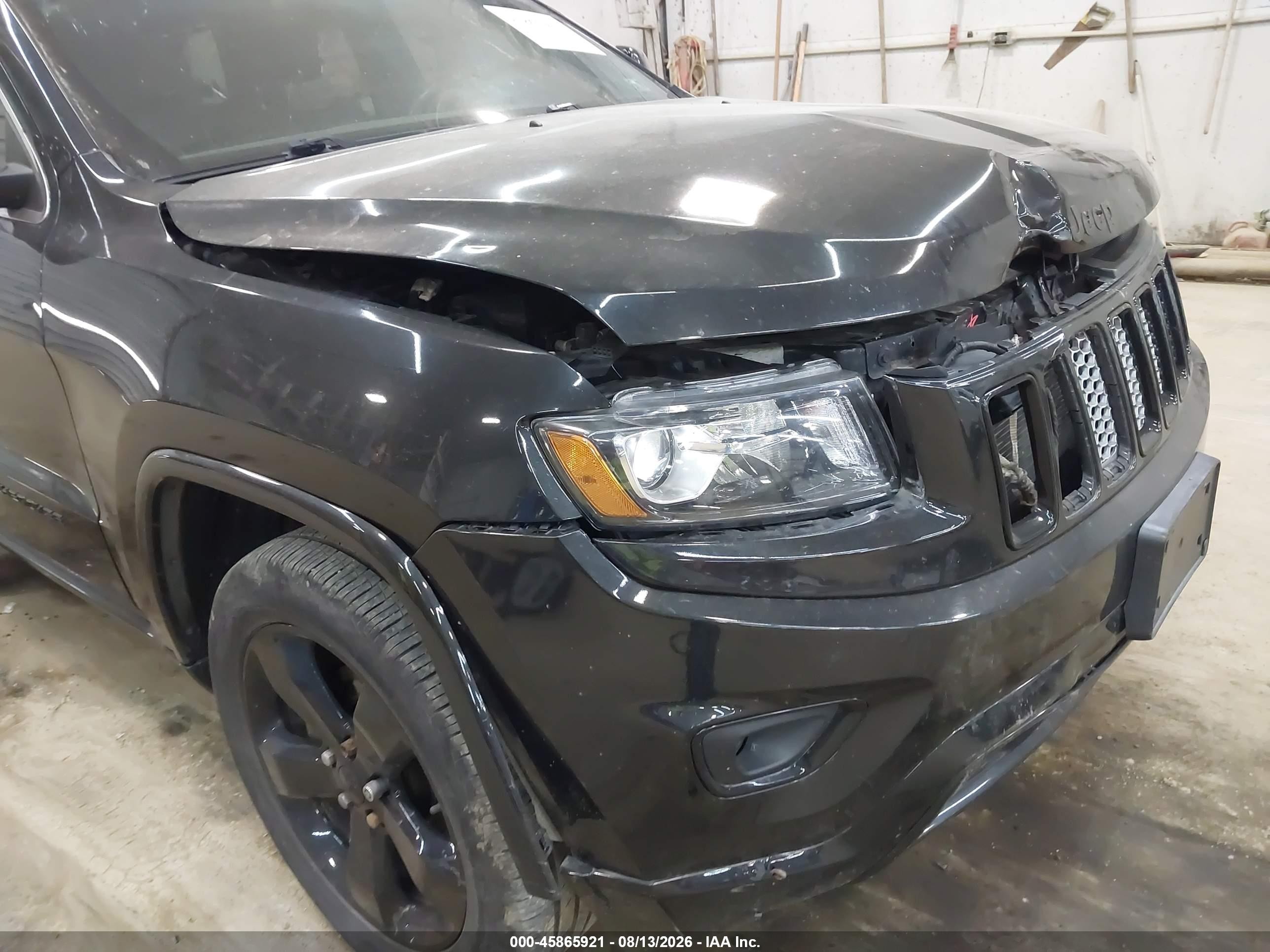 2014 Jeep Grand Cherokee Altitude Black vin: 1C4RJFAG9EC531898