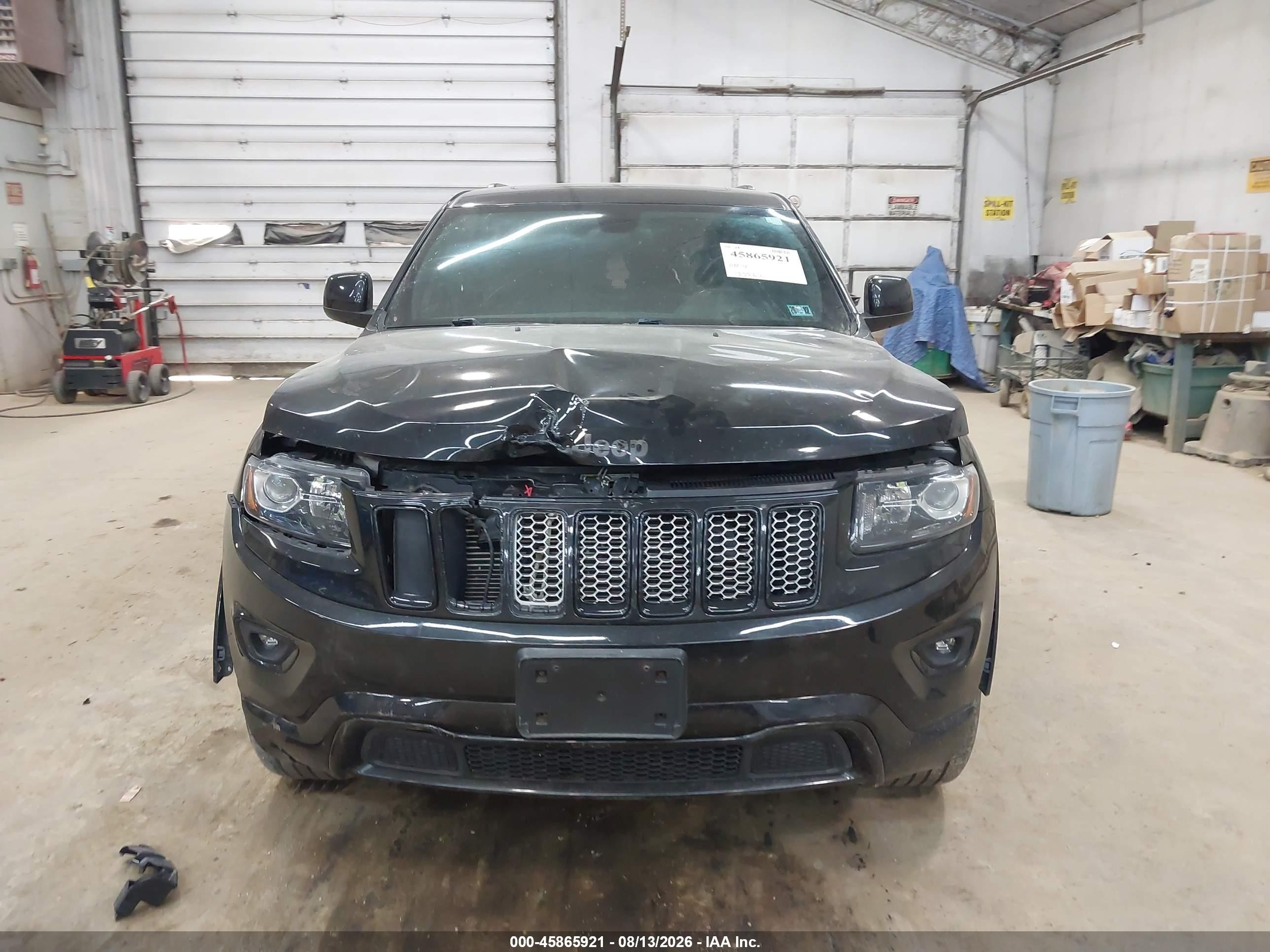 2014 Jeep Grand Cherokee Altitude Black vin: 1C4RJFAG9EC531898
