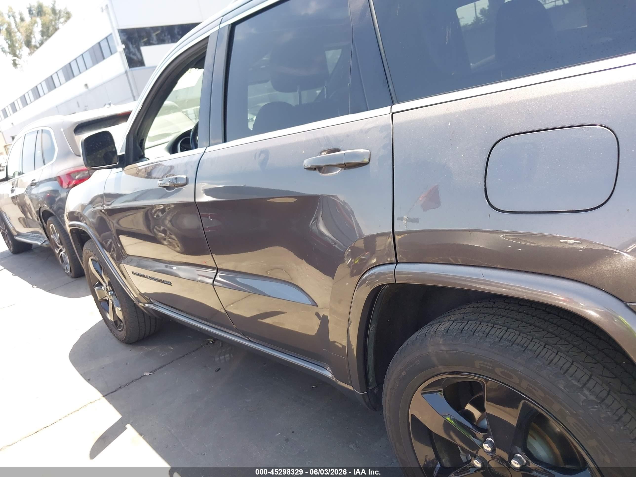 2015 Jeep Grand Cherokee Altitude Gray vin: 1C4RJFAG9FC121877