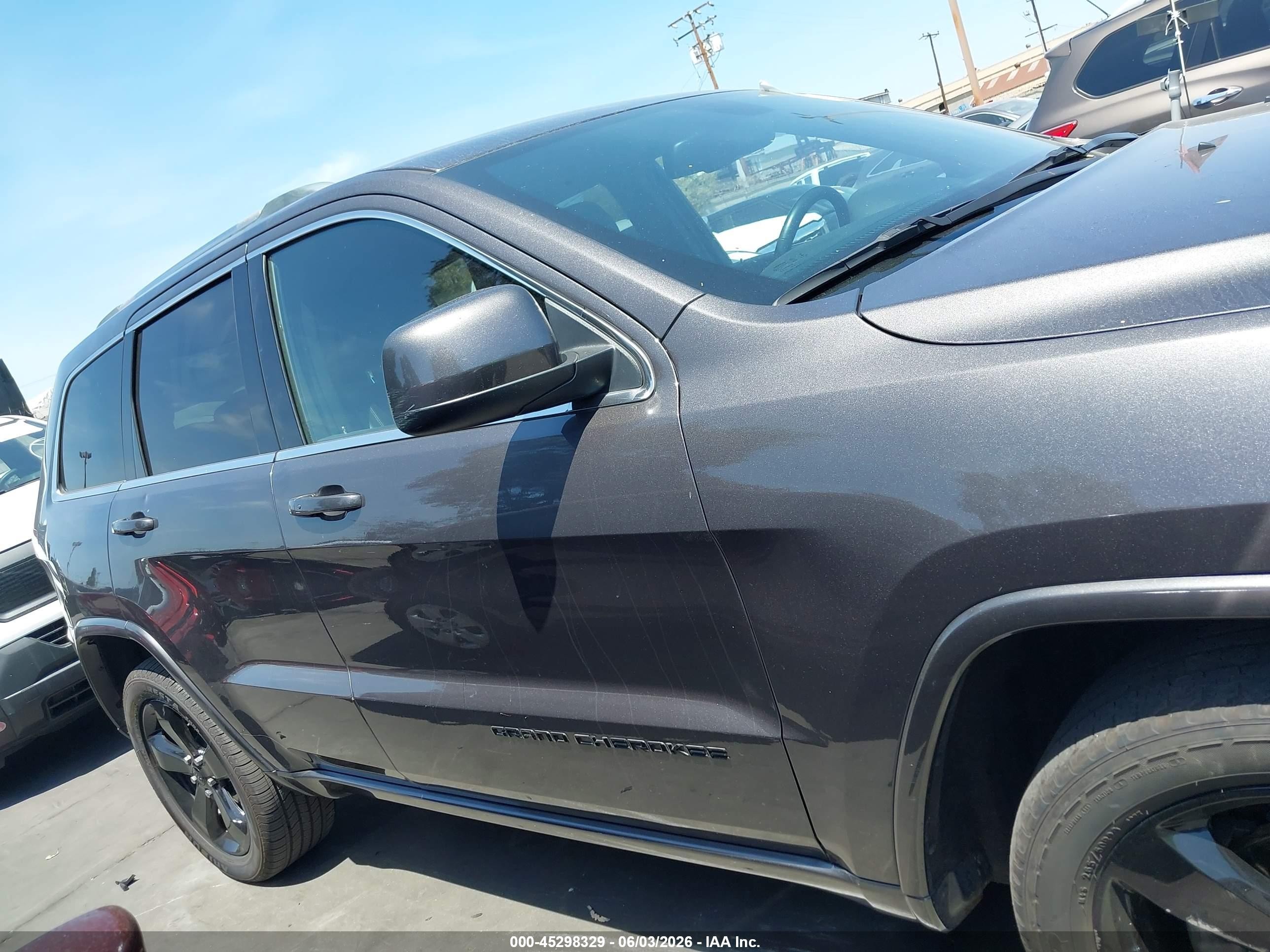 2015 Jeep Grand Cherokee Altitude Gray vin: 1C4RJFAG9FC121877